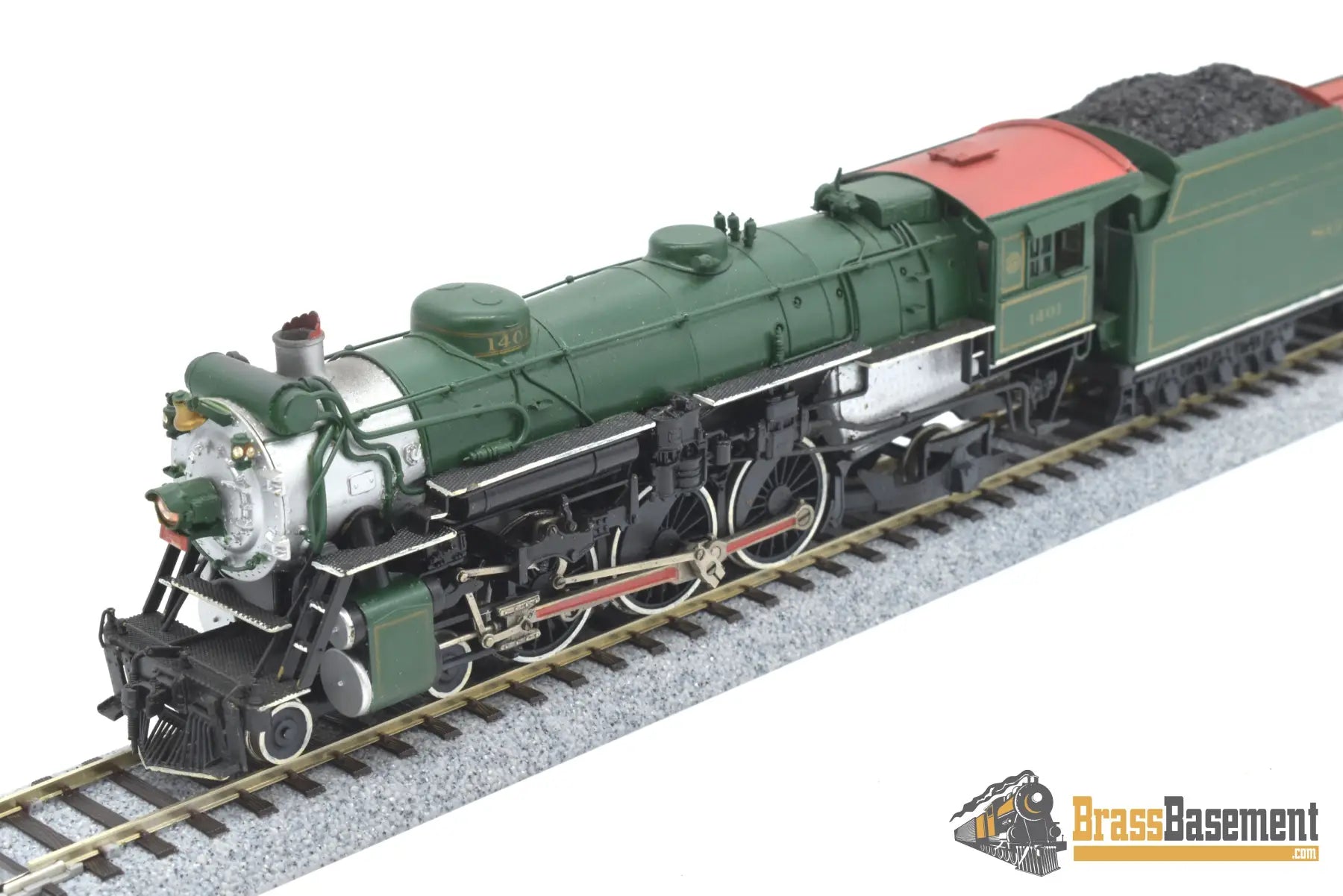 Ho Brass - Pfm Southern Railway Ps - 4 4 - 6 - 2 #1401 Nice Paint & Weathering Steam