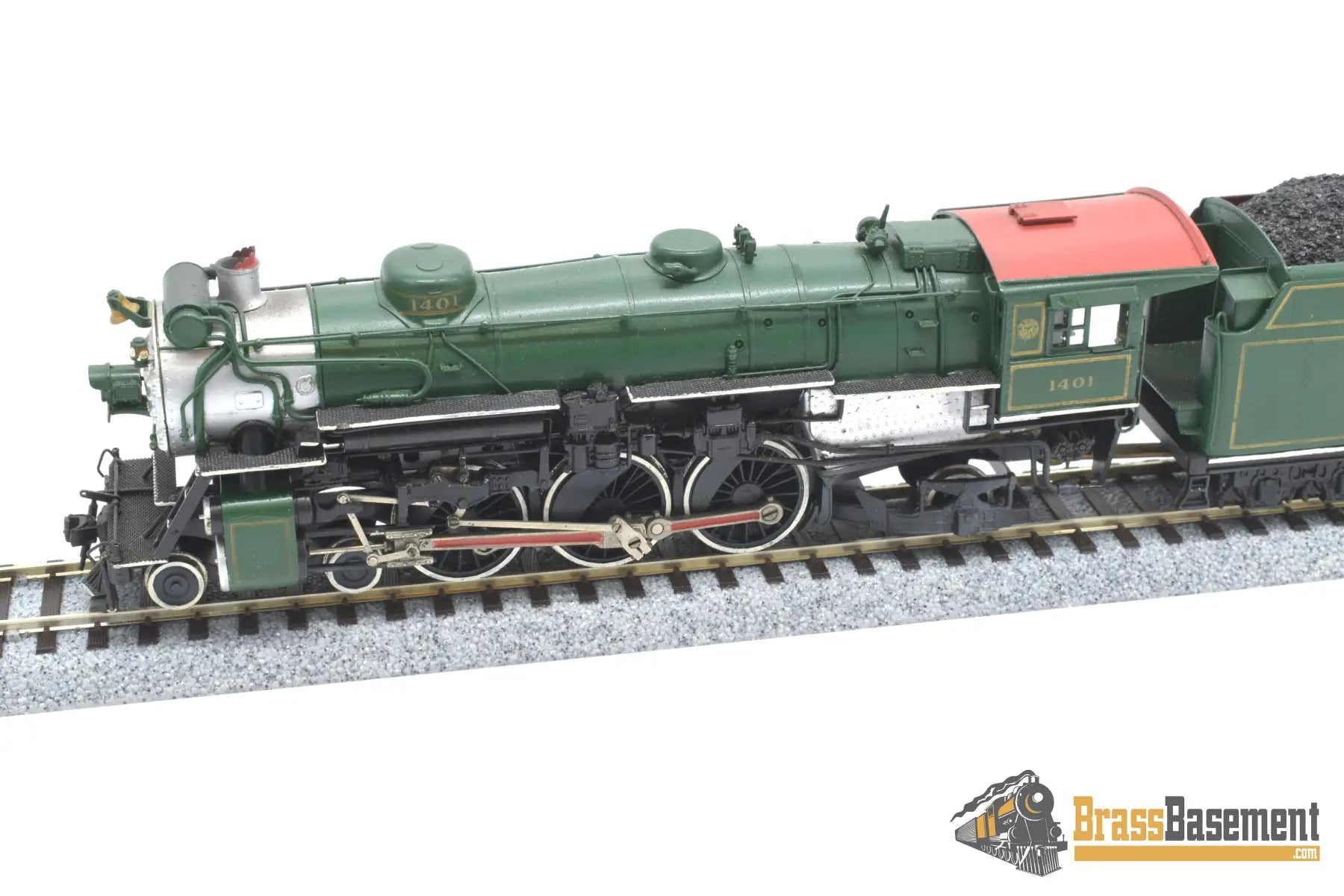 Ho Brass - Pfm Southern Railway Ps - 4 4 - 6 - 2 #1401 Nice Paint & Weathering Steam