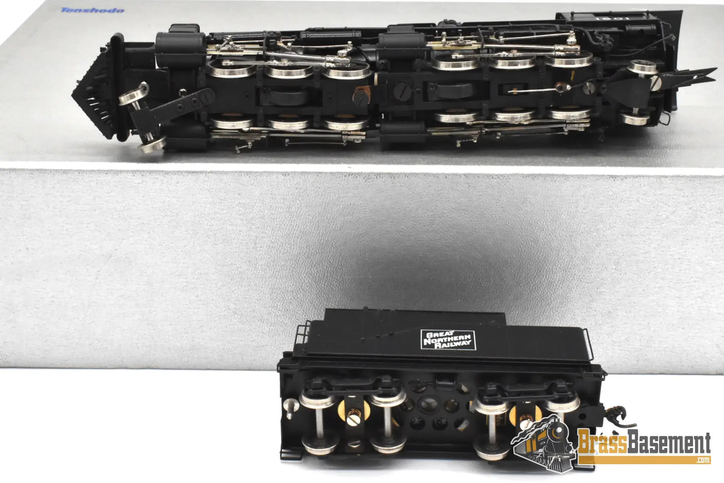 HO Brass - PFM Tenshodo 170 Great Northern L-1 2-6-6-2 1978 Green Boiler - F/P Beautiful