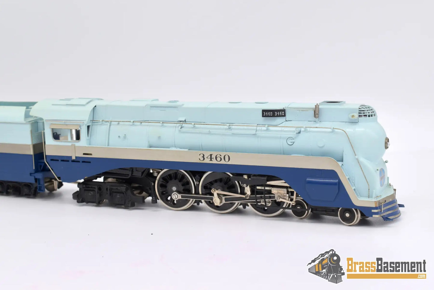 Ho Brass - Pfm Tenshodo Atsf Santa Fe ‘Blue Goose’ F/P Steam