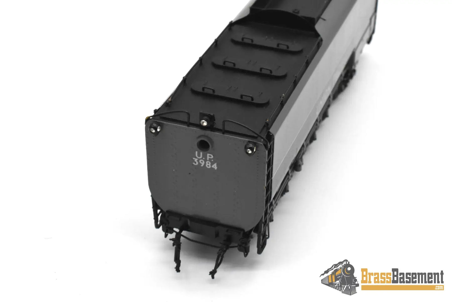 HO Brass - PFM Tenshodo Union Pacific UP 4-6-6-4 Challenger #3984 Two Tone Gray Gray Stripe w/ Deflectors - Oil - 1982