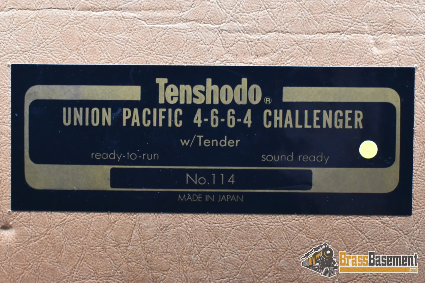 HO Brass PFM Tenshodo Union Pacific UP 4 6 6 4 Challenger #3984 Two Tone Gray Yellow Stripe w/ Deflectors Oil 1999 Run