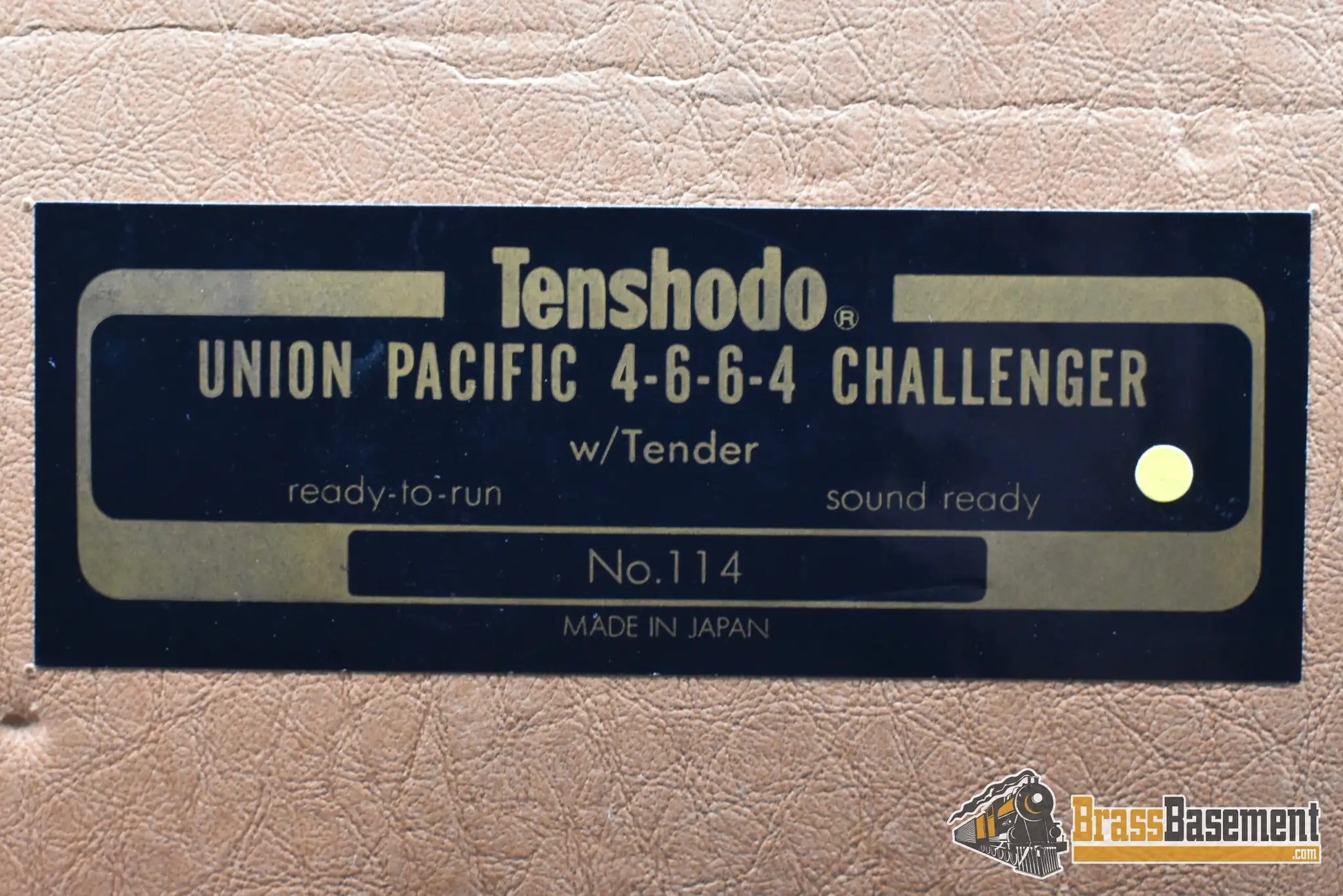 HO Brass PFM Tenshodo Union Pacific UP 4 6 6 4 Challenger #3984 Two Tone Gray Yellow Stripe w/ Deflectors Oil 1999 Run