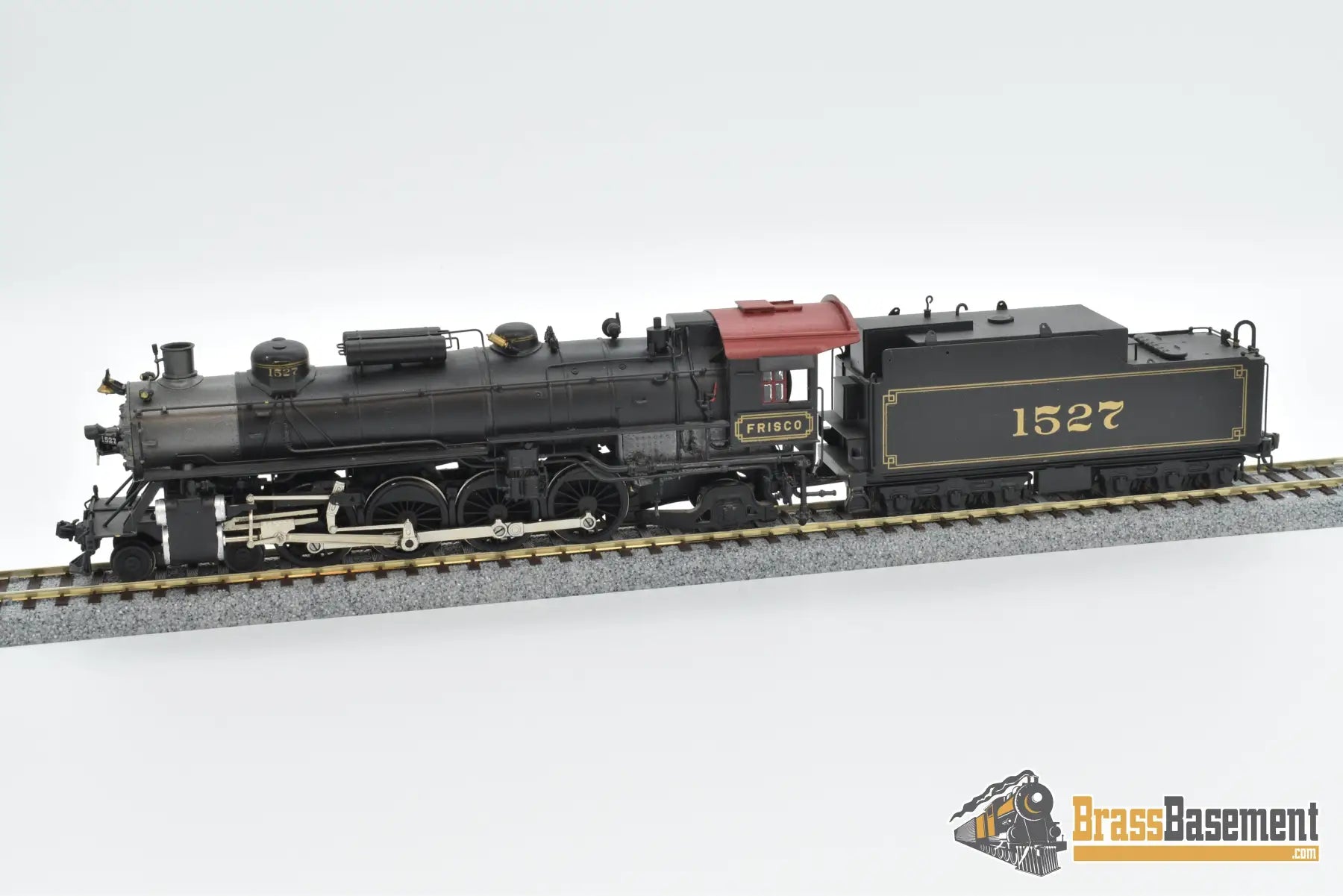 Ho Brass - Pfm Toby Frisco 4 - 8 - 2 #1527 Mountain Custom Painted Nice! Steam