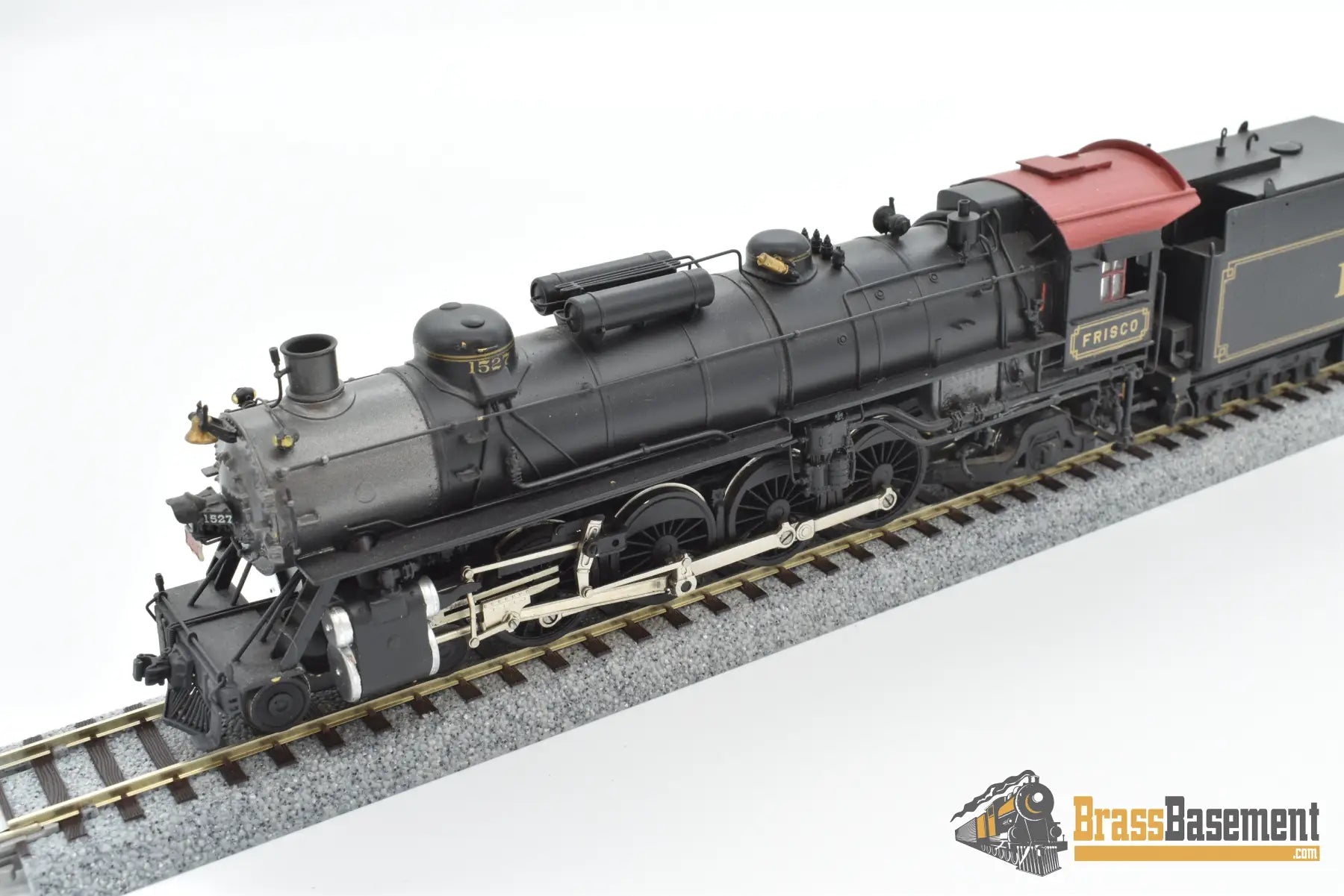 Ho Brass - Pfm Toby Frisco 4 - 8 - 2 #1527 Mountain Custom Painted Nice! Steam