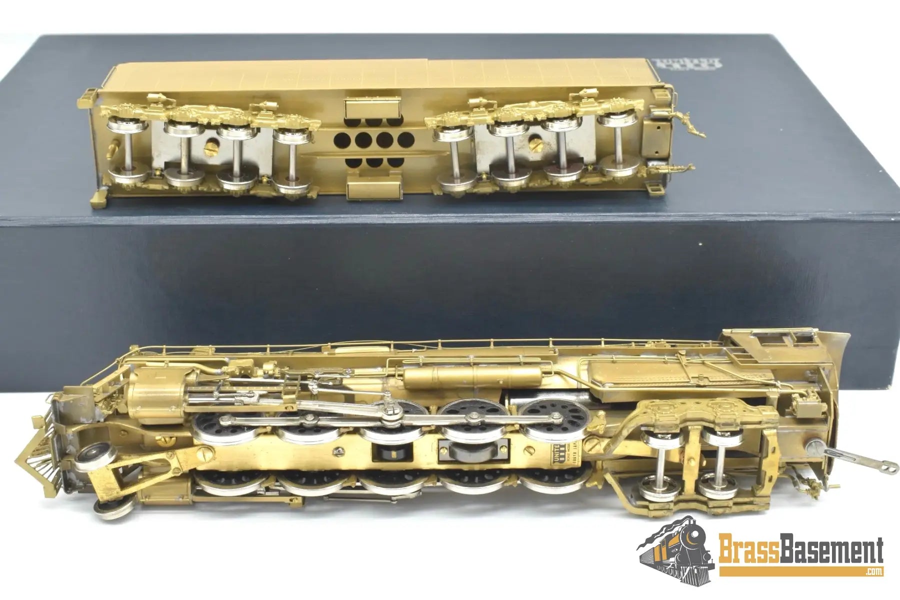 HO Brass - PFM United ATSF Santa Fe 2-10-4 ’5011’ Class #5020 - Unpainted 1982 Run Steam