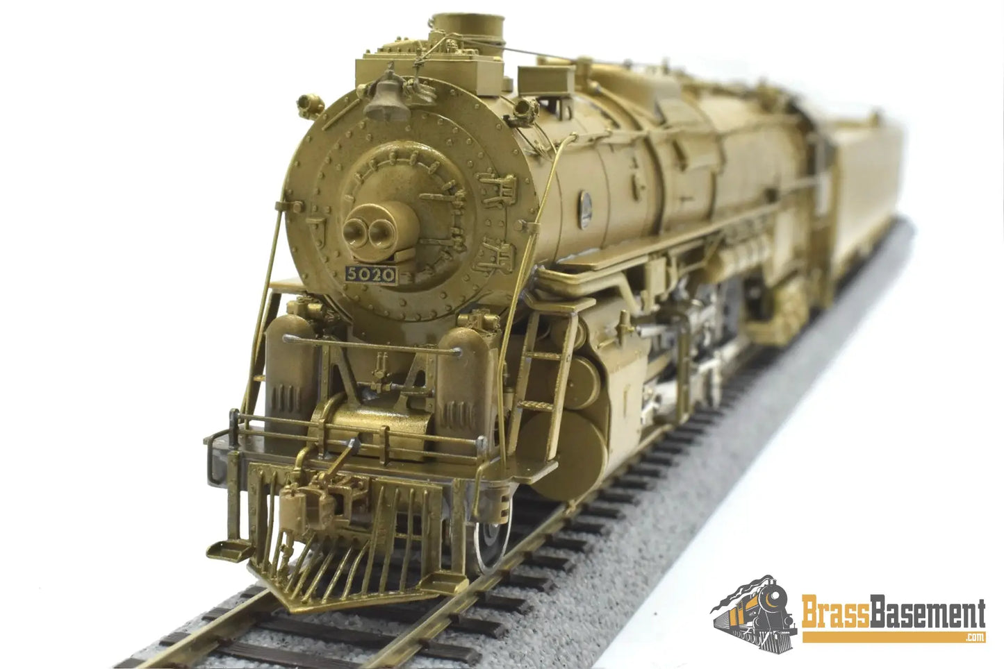 HO Brass - PFM United ATSF Santa Fe 2-10-4 ’5011’ Class #5020 - Unpainted 1982 Run Steam