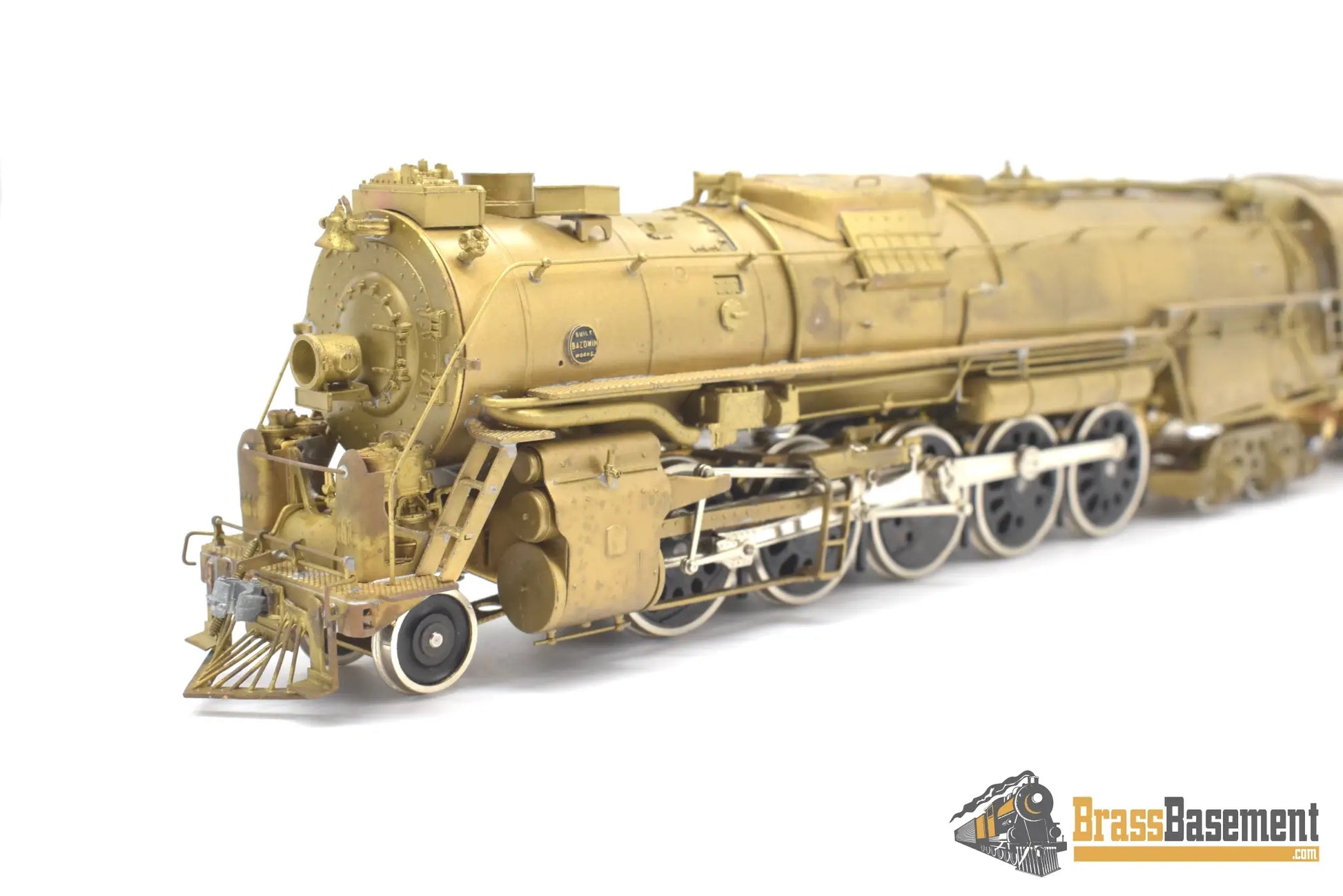 Ho Brass - Pfm United Atsf Santa Fe 2 - 10 - 4 ’5011’ Class Unpainted Tarnish Steam
