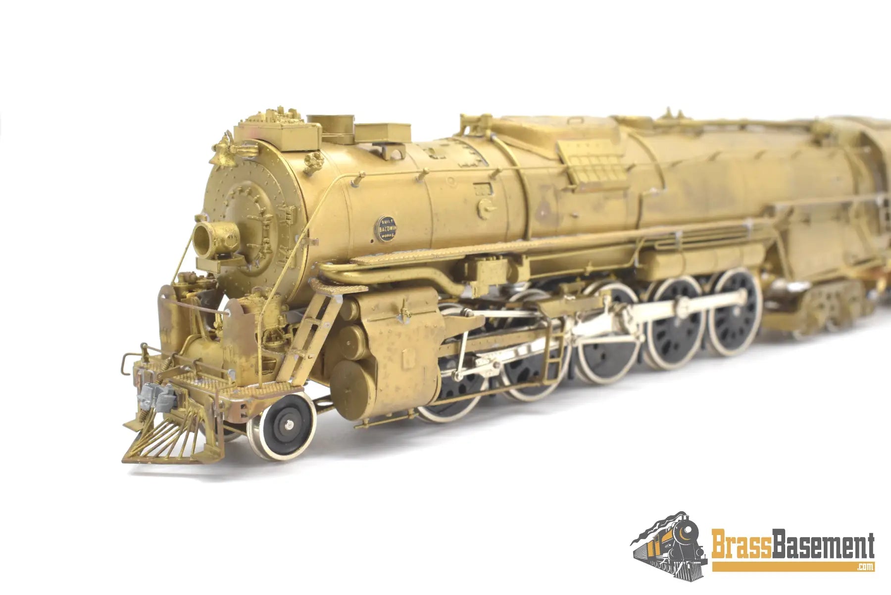 Ho Brass - Pfm United Atsf Santa Fe 2 - 10 - 4 ’5011’ Class Unpainted Tarnish Steam