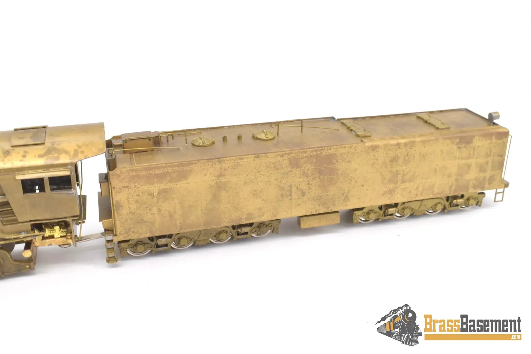 Ho Brass - Pfm United Atsf Santa Fe 2 - 10 - 4 ’5011’ Class Unpainted Tarnish Steam