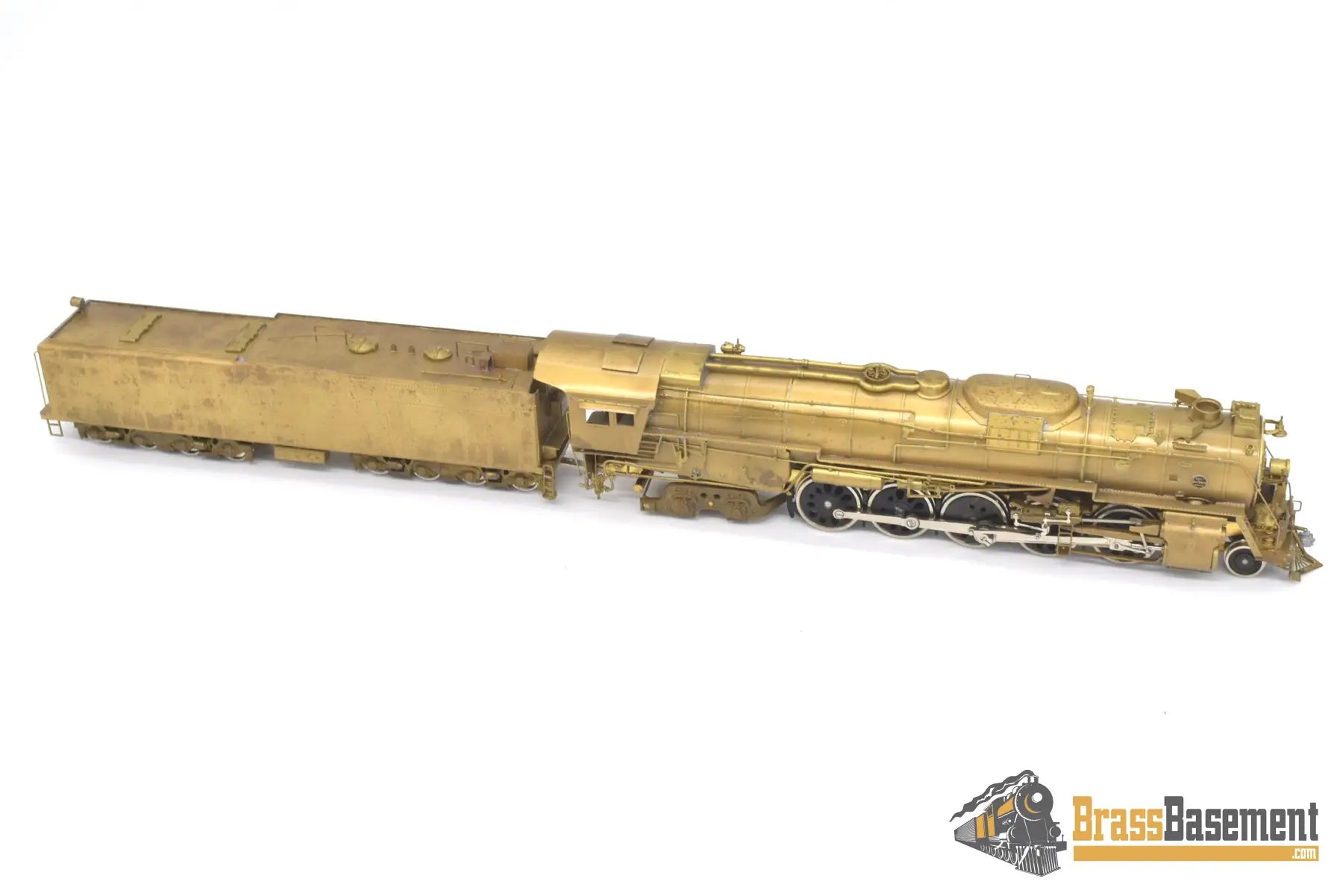 Ho Brass - Pfm United Atsf Santa Fe 2 - 10 - 4 ’5011’ Class Unpainted Tarnish Steam
