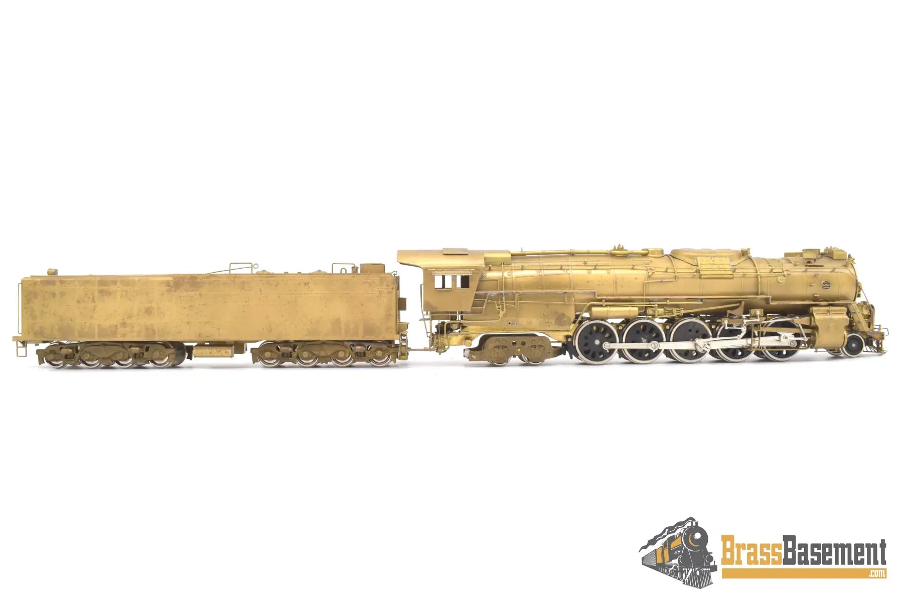 Ho Brass - Pfm United Atsf Santa Fe 2 - 10 - 4 ’5011’ Class Unpainted Tarnish Steam