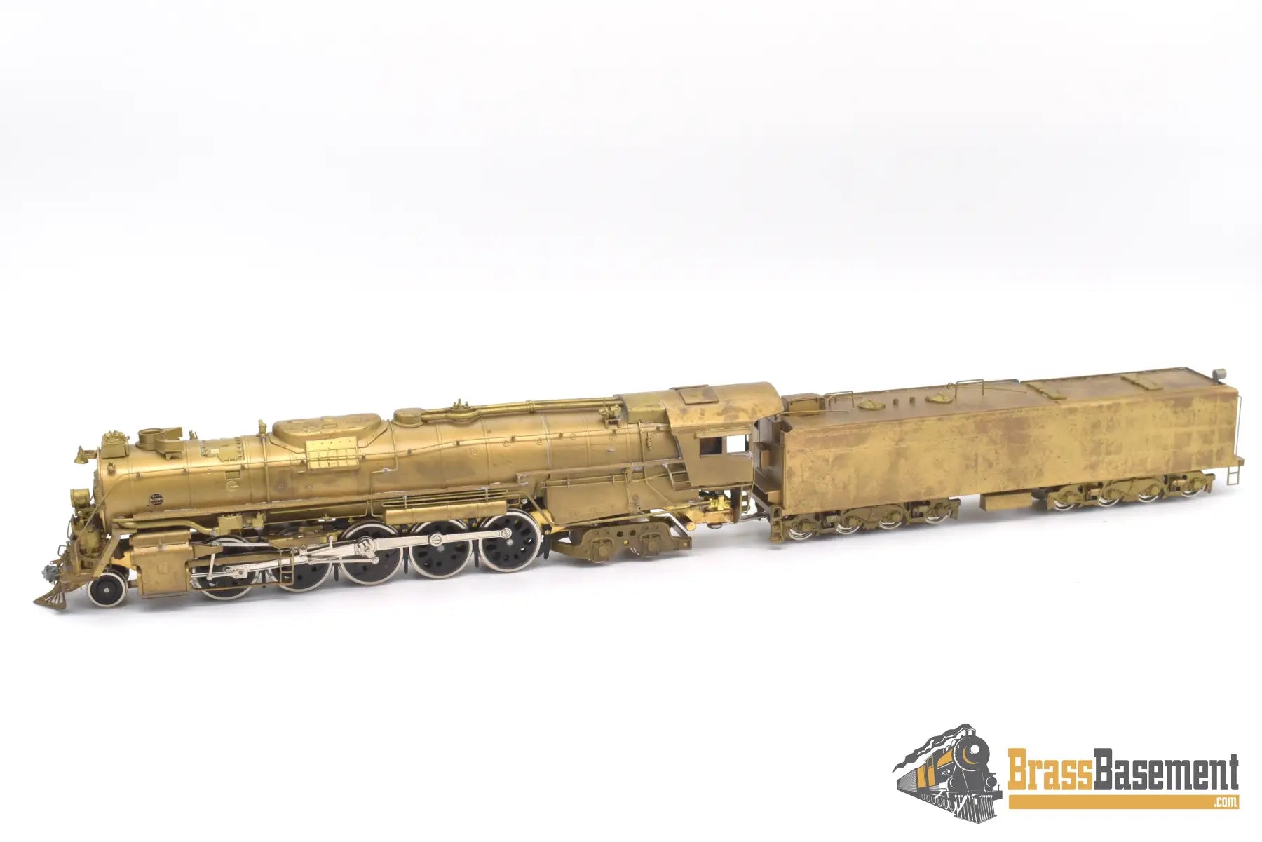 Ho Brass - Pfm United Atsf Santa Fe 2 - 10 - 4 ’5011’ Class Unpainted Tarnish Steam