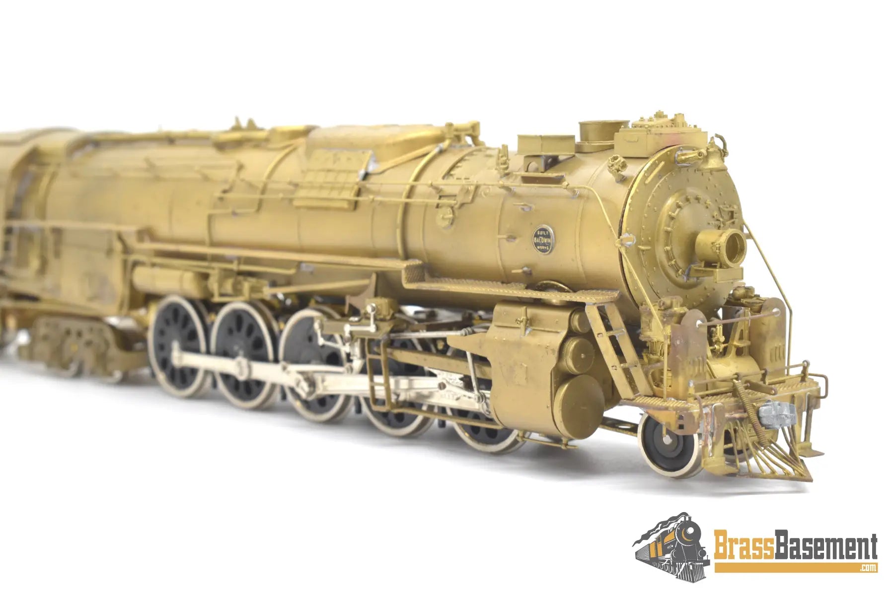 Ho Brass - Pfm United Atsf Santa Fe 2 - 10 - 4 ’5011’ Class Unpainted Tarnish Steam