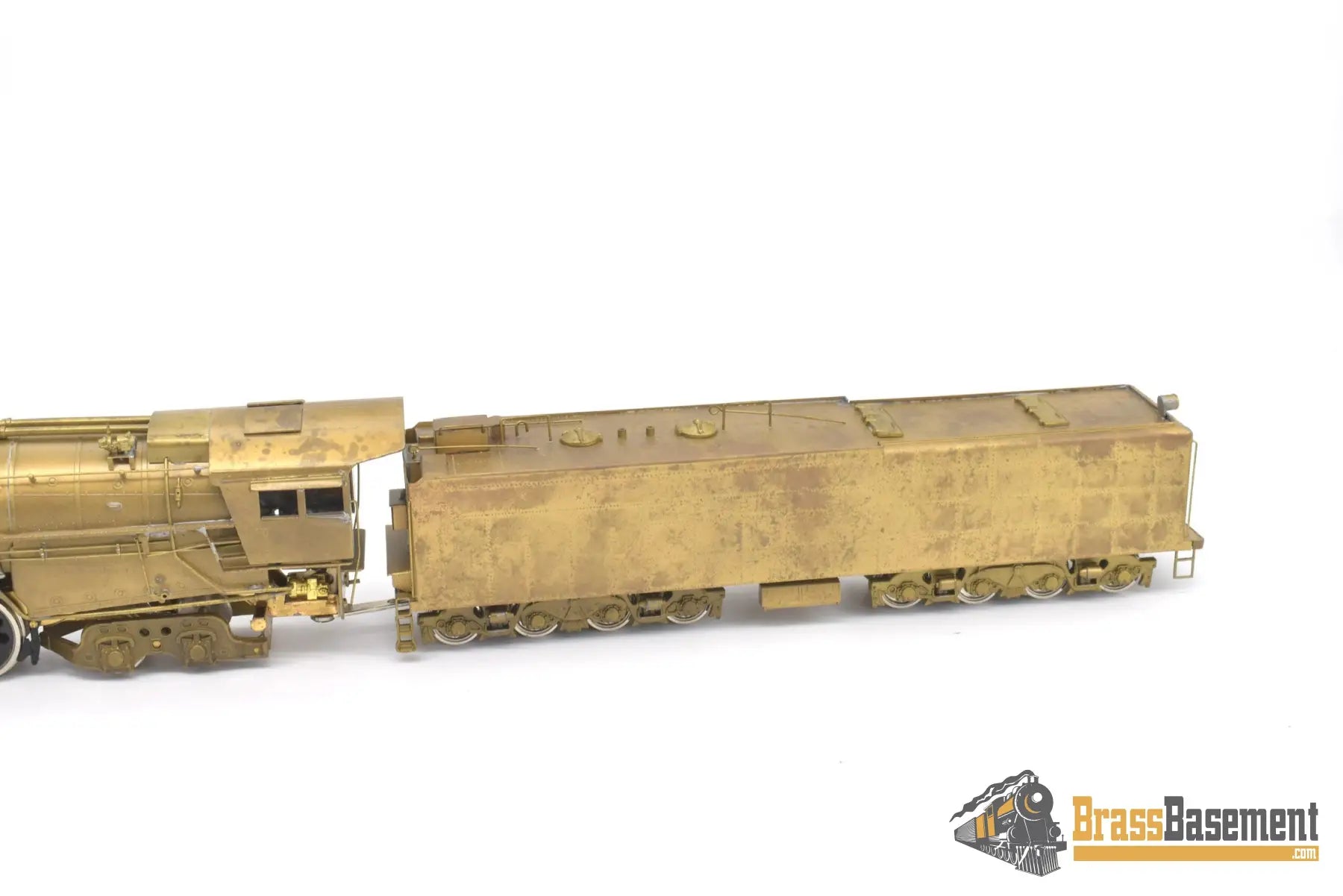 Ho Brass - Pfm United Atsf Santa Fe 2 - 10 - 4 ’5011’ Class Unpainted Tarnish Steam