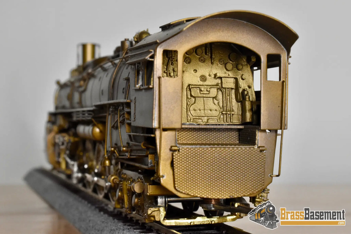 HO Brass - PFM United ATSF Santa Fe 4-8-4 Roller Bearing Rods - Unpainted 1981 High-Grade - Steam