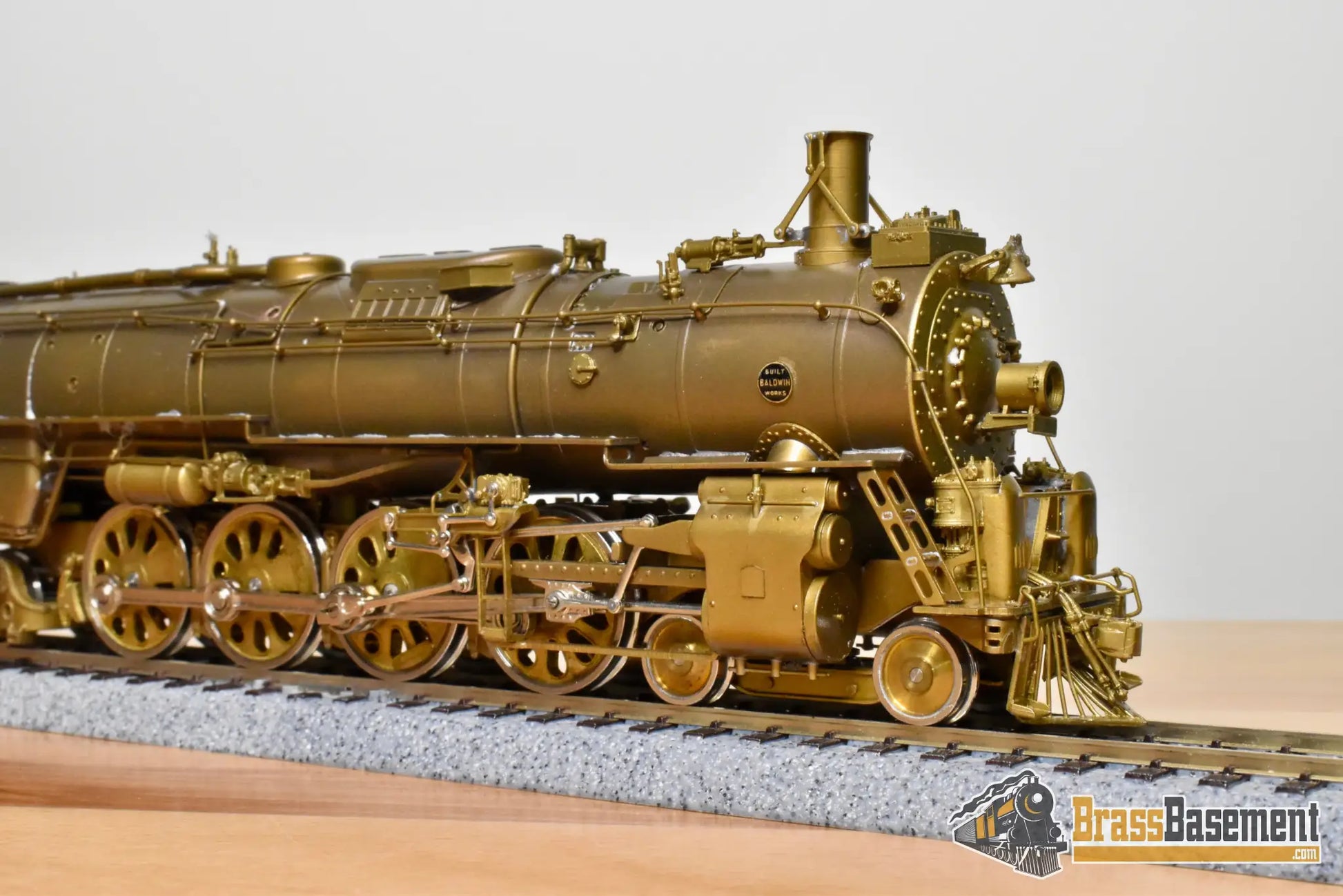 HO Brass - PFM United ATSF Santa Fe 4-8-4 Roller Bearing Rods - Unpainted 1981 High-Grade - Steam