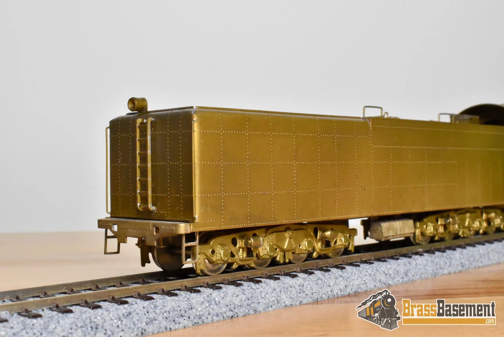 HO Brass - PFM United ATSF Santa Fe 4-8-4 Roller Bearing Rods - Unpainted 1981 High-Grade - Steam