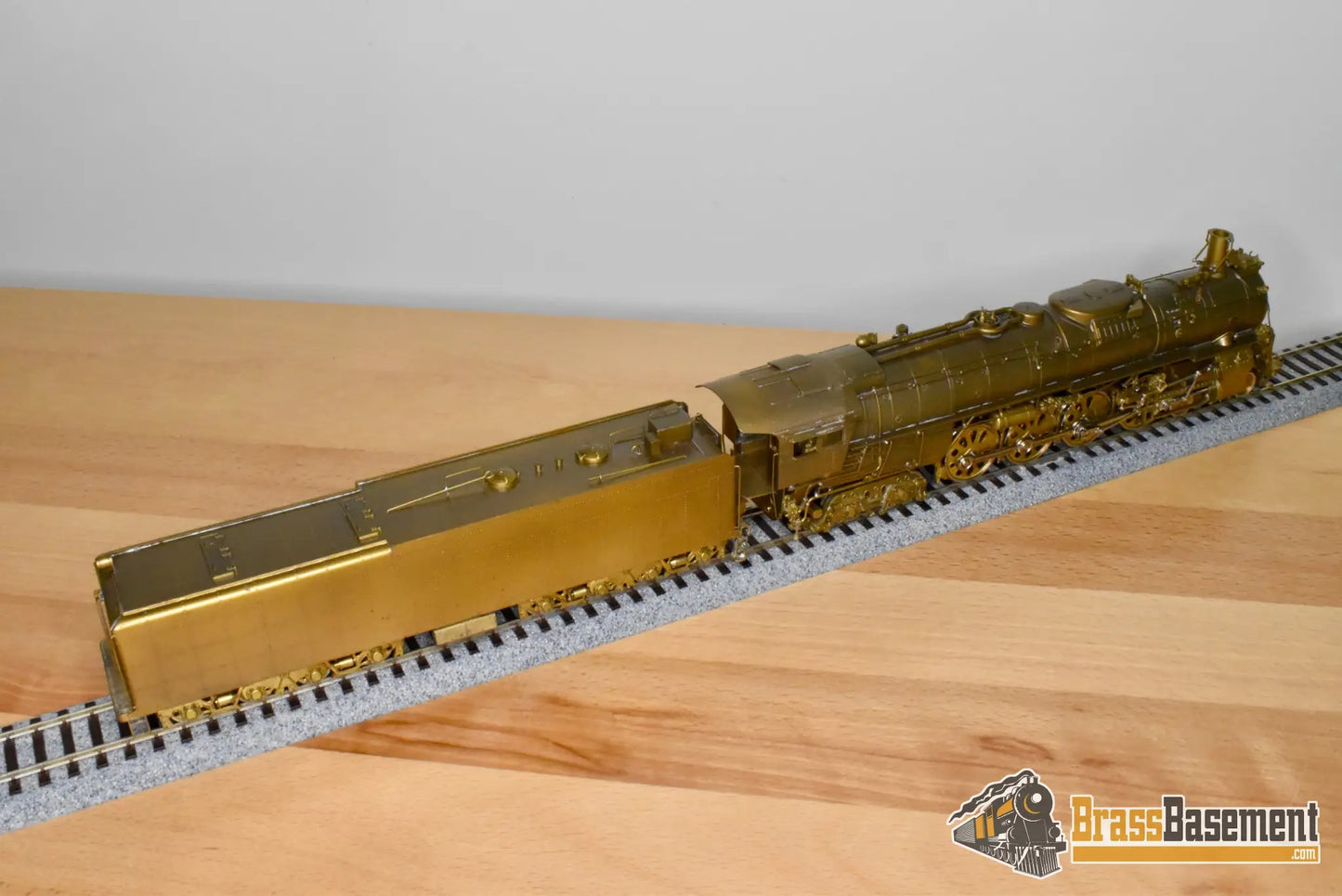 HO Brass - PFM United ATSF Santa Fe 4-8-4 Roller Bearing Rods - Unpainted 1981 High-Grade - Steam