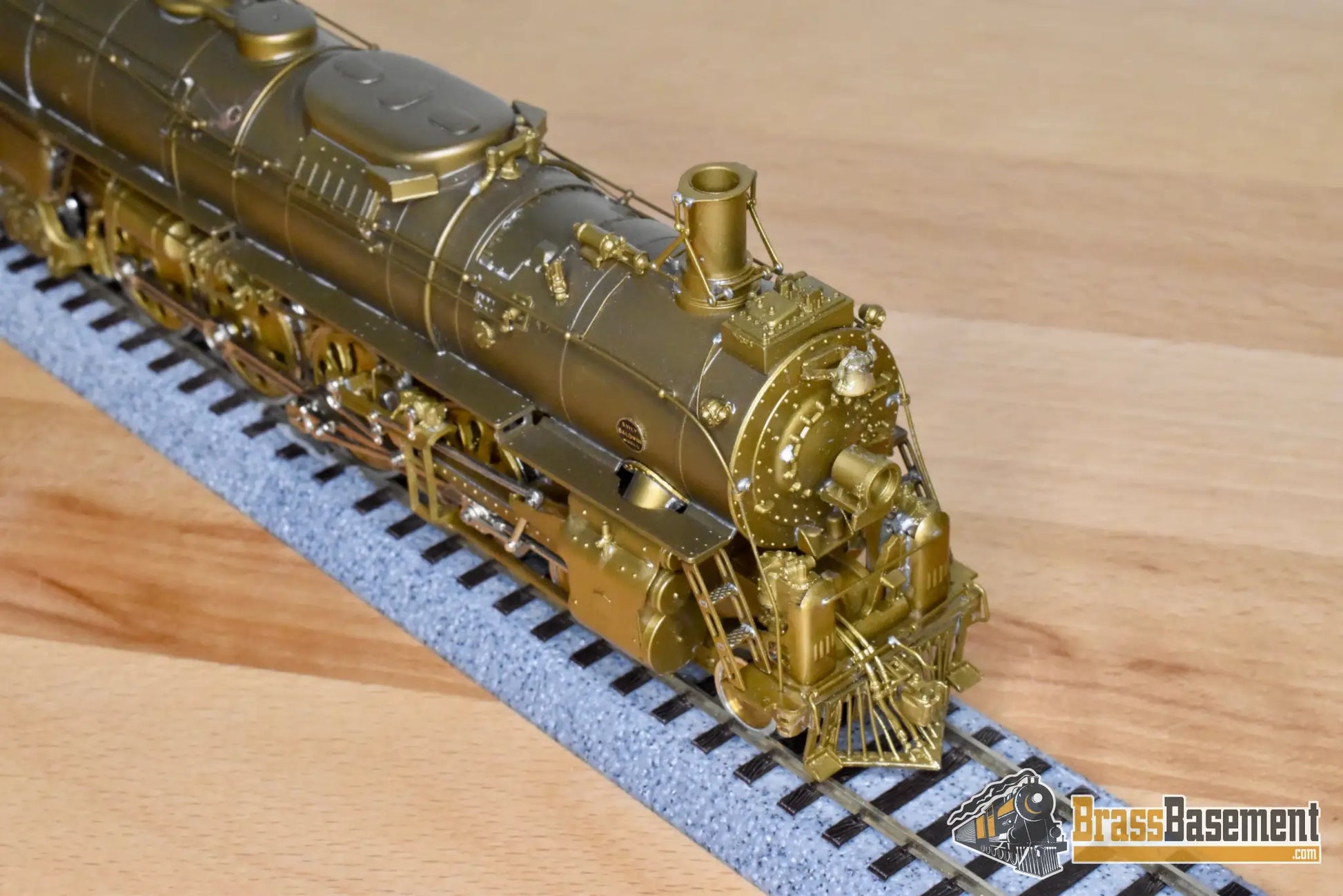 HO Brass - PFM United ATSF Santa Fe 4-8-4 Roller Bearing Rods - Unpainted 1981 High-Grade - Steam