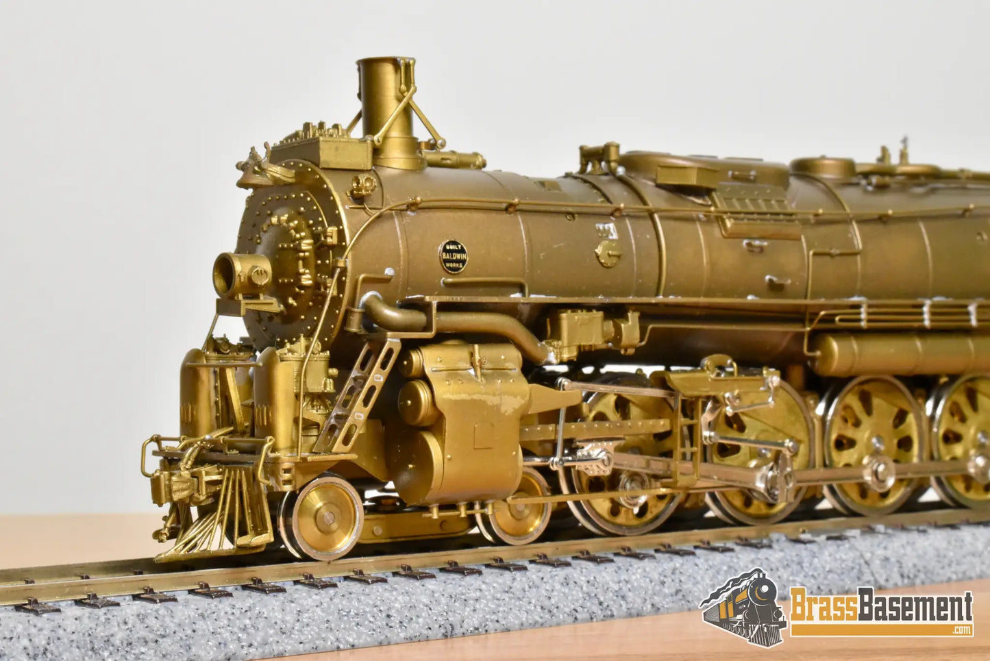HO Brass - PFM United ATSF Santa Fe 4-8-4 Roller Bearing Rods - Unpainted 1981 High-Grade - Steam