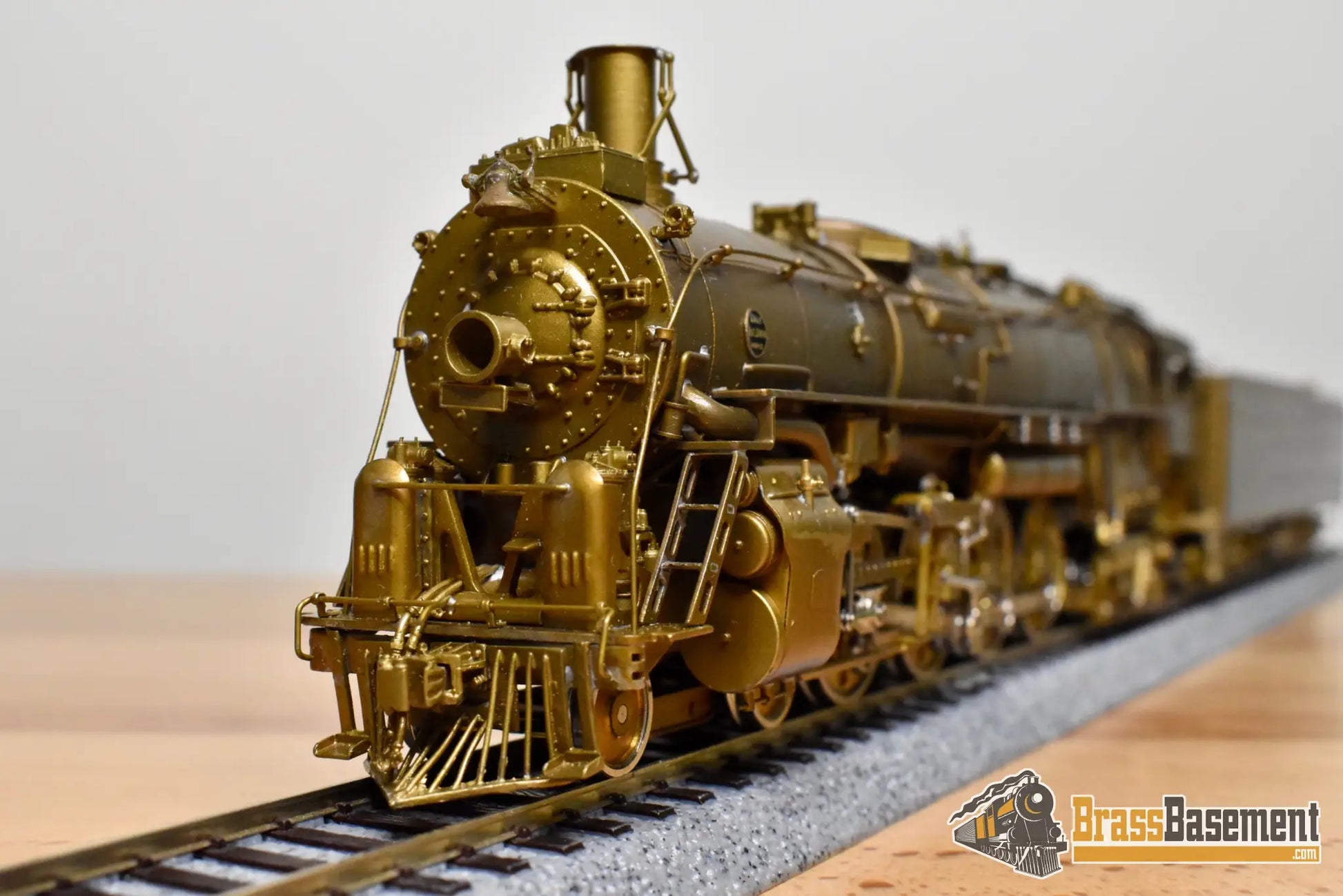 HO Brass - PFM United ATSF Santa Fe 4-8-4 Roller Bearing Rods - Unpainted 1981 High-Grade - Steam