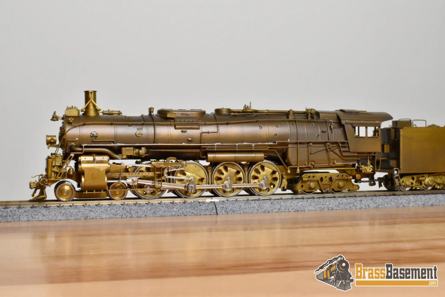 HO Brass - PFM United ATSF Santa Fe 4-8-4 Roller Bearing Rods - Unpainted 1981 High-Grade - Steam