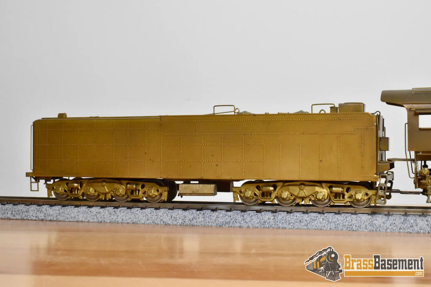 HO Brass - PFM United ATSF Santa Fe 4-8-4 Roller Bearing Rods - Unpainted 1981 High-Grade - Steam