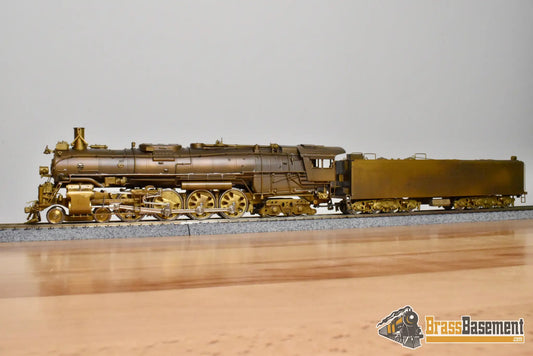 HO Brass - PFM United ATSF Santa Fe 4-8-4 Roller Bearing Rods - Unpainted 1981 High-Grade - Steam