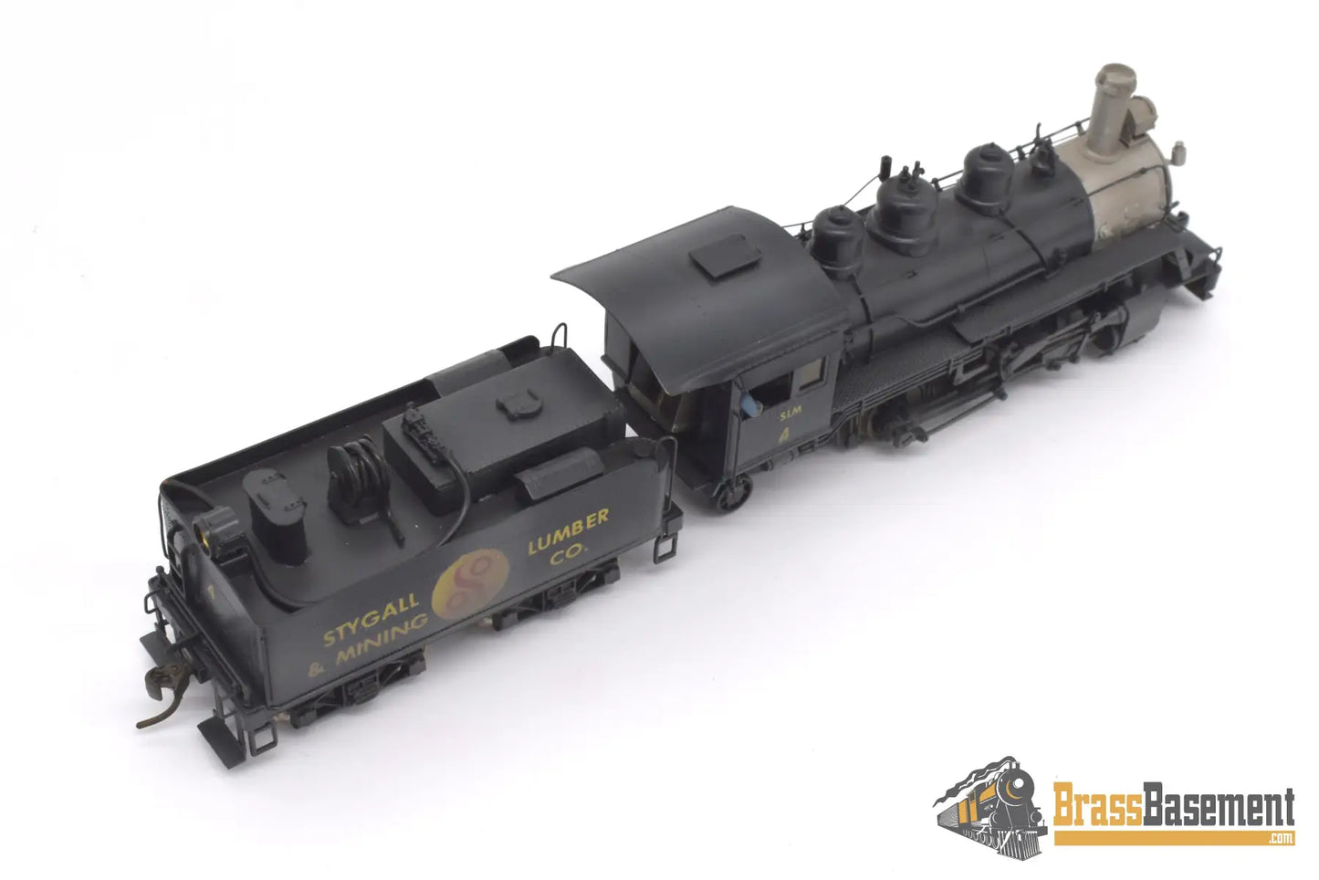 Ho Brass - Pfm United Baldwin 2 - 6 - 2 Logger Stygall Lumber & Mining Co. Private Paint Steam
