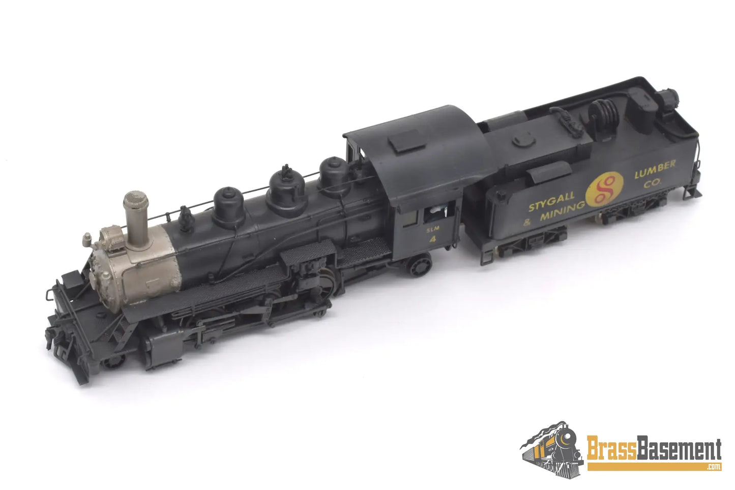 Ho Brass - Pfm United Baldwin 2 - 6 - 2 Logger Stygall Lumber & Mining Co. Private Paint Steam