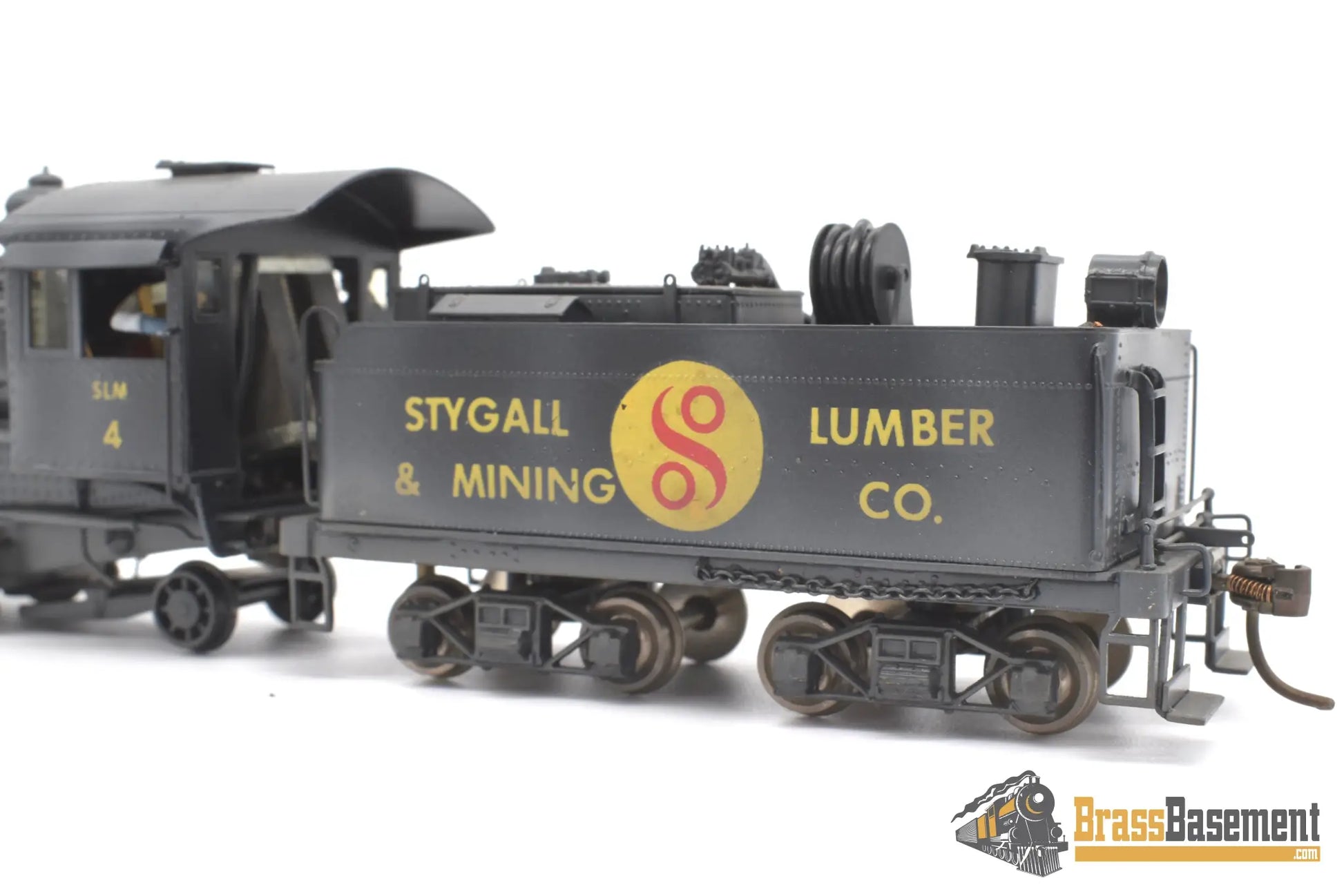 Ho Brass - Pfm United Baldwin 2 - 6 - 2 Logger Stygall Lumber & Mining Co. Private Paint Steam