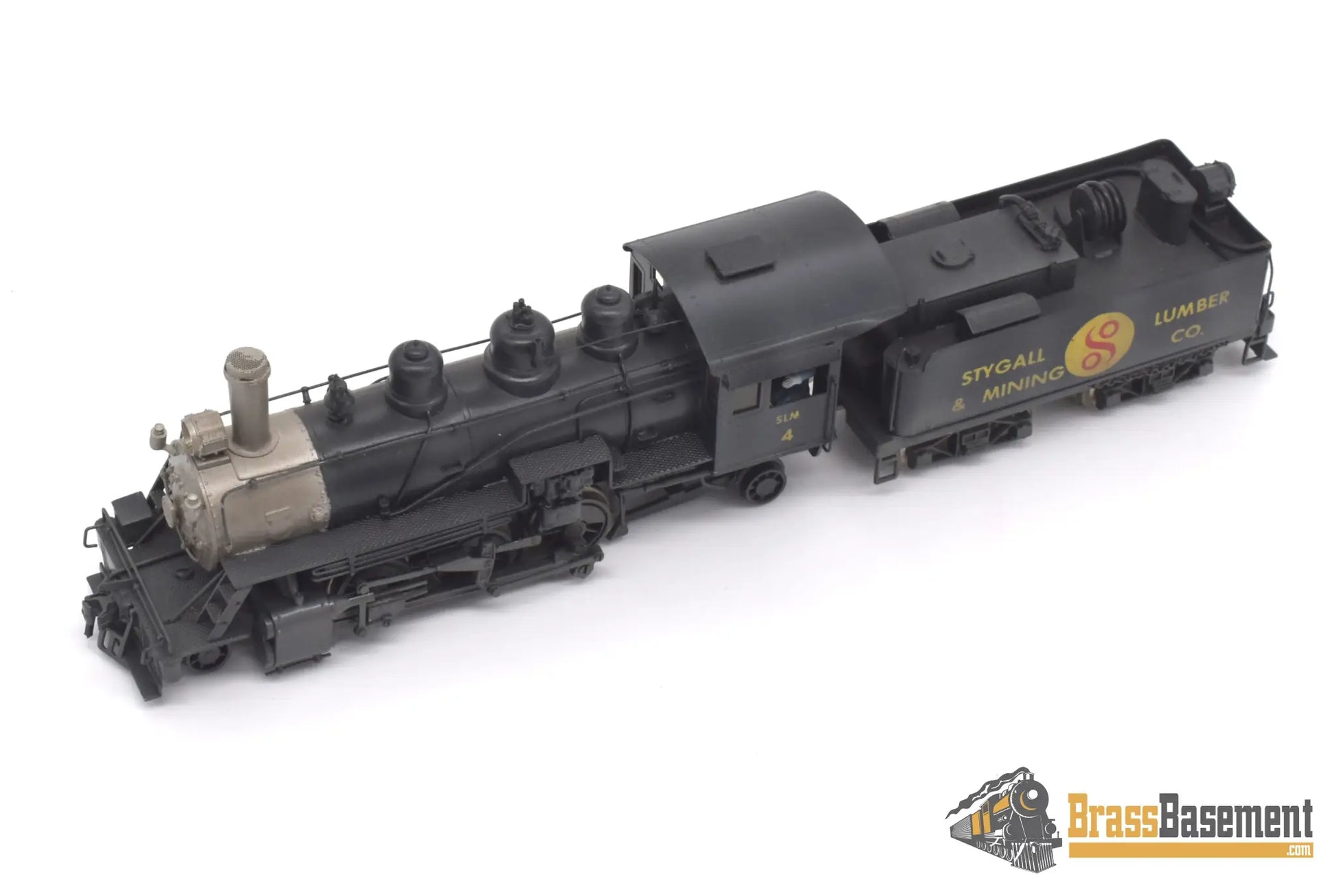 Ho Brass - Pfm United Baldwin 2 - 6 - 2 Logger Stygall Lumber & Mining Co. Private Paint Steam