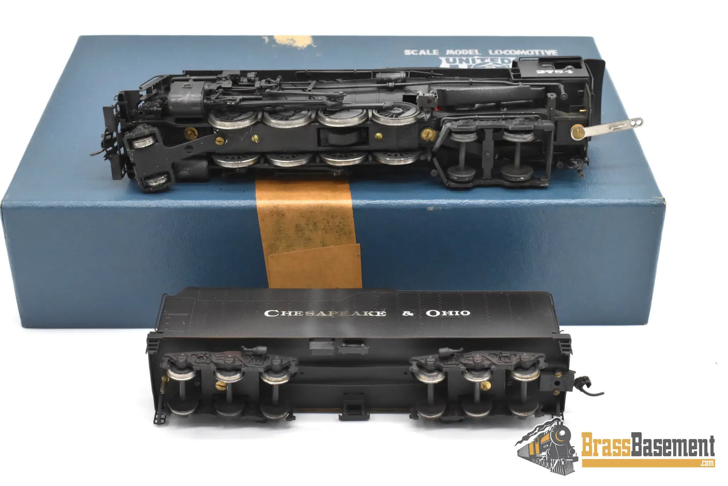 HO Brass - PFM United C&O Chesapeake & Ohio 2-8-4 Kanawha - C/P - Steam