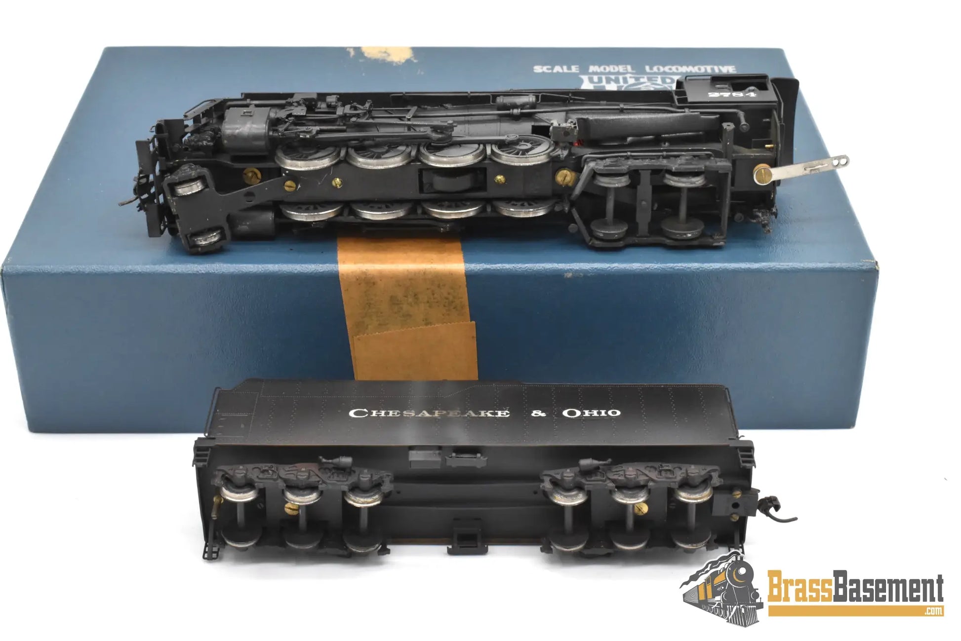 HO Brass - PFM United C&O Chesapeake & Ohio 2-8-4 Kanawha - C/P - Steam