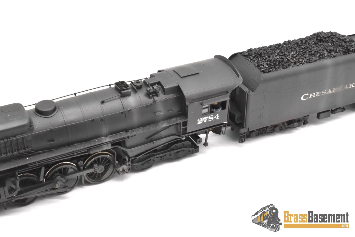 HO Brass - PFM United C&O Chesapeake & Ohio 2-8-4 Kanawha - C/P - Steam