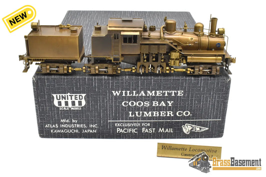 HO Brass - PFM United Coos Bay Lumber Company 3 Truck Willamette - Construction #1 Logging