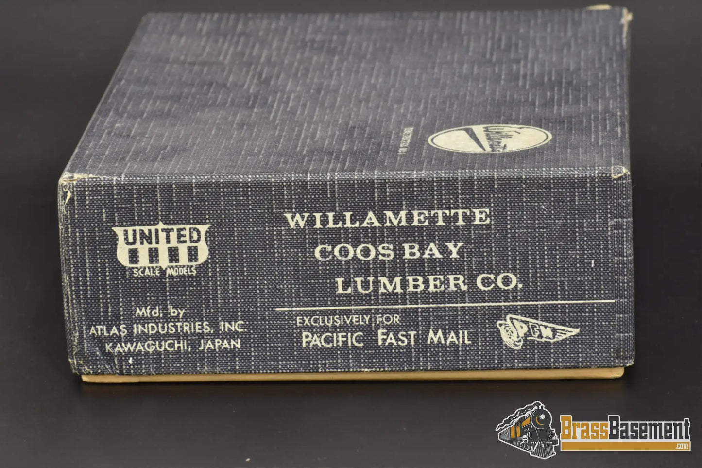 Ho Brass - Pfm United Coos Bay Lumber Company Willamette 3 Truck Logging