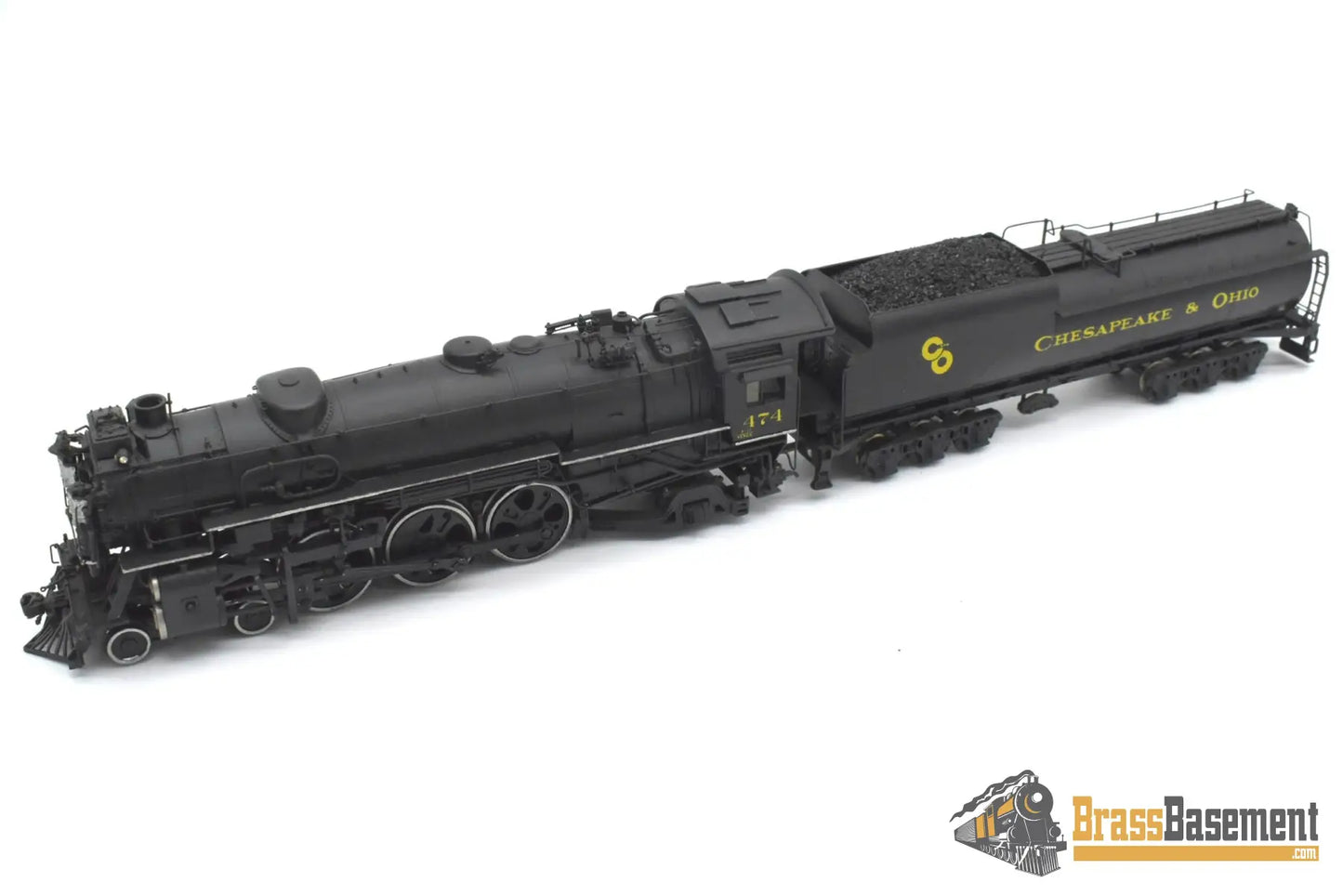 HO Brass - PFM United Crown C&O Chesapeake & Ohio F-17 4-6-2 Pacific #474 - Worthington FWH CP Steam