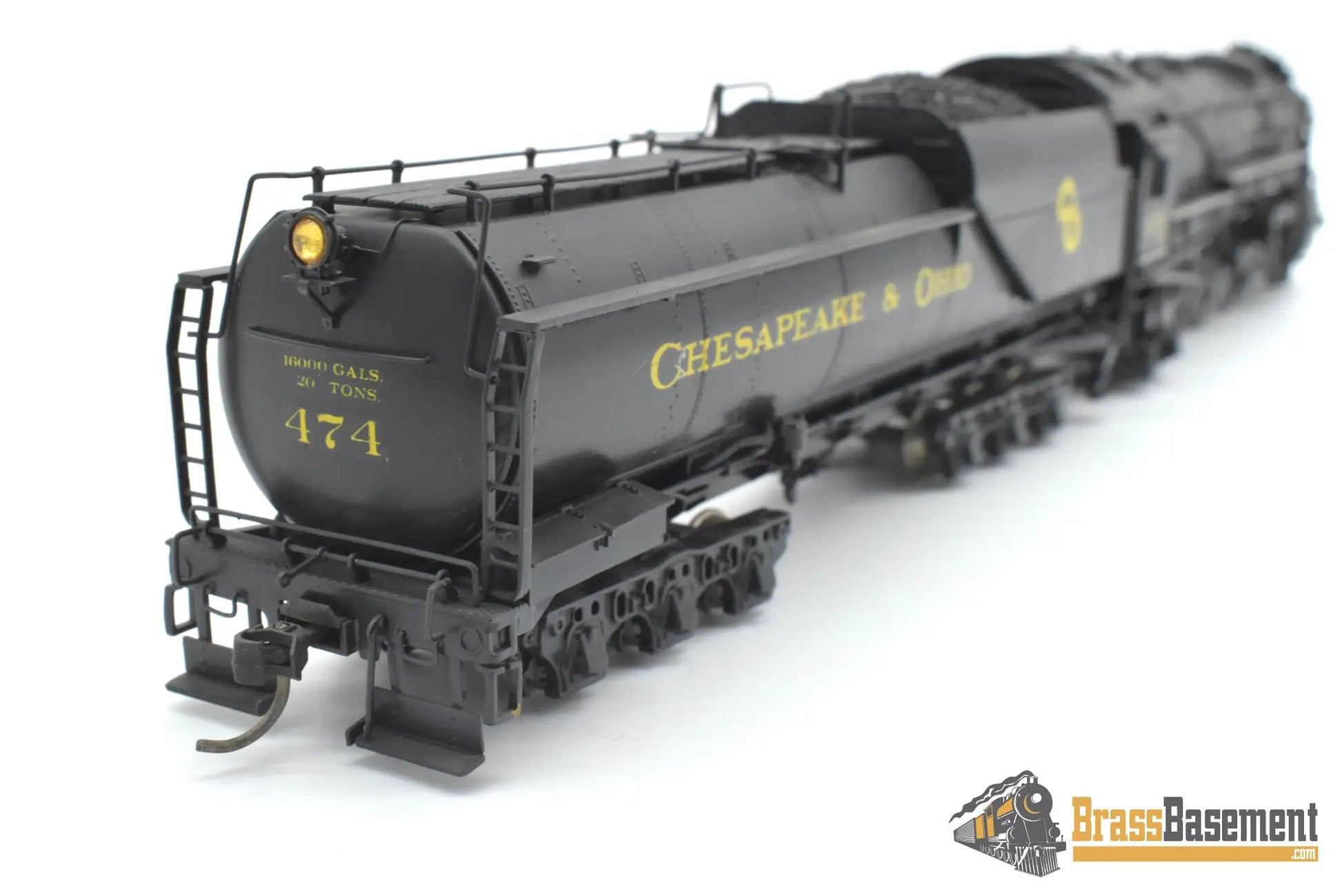 HO Brass - PFM United Crown C&O Chesapeake & Ohio F-17 4-6-2 Pacific #474 - Worthington FWH CP Steam