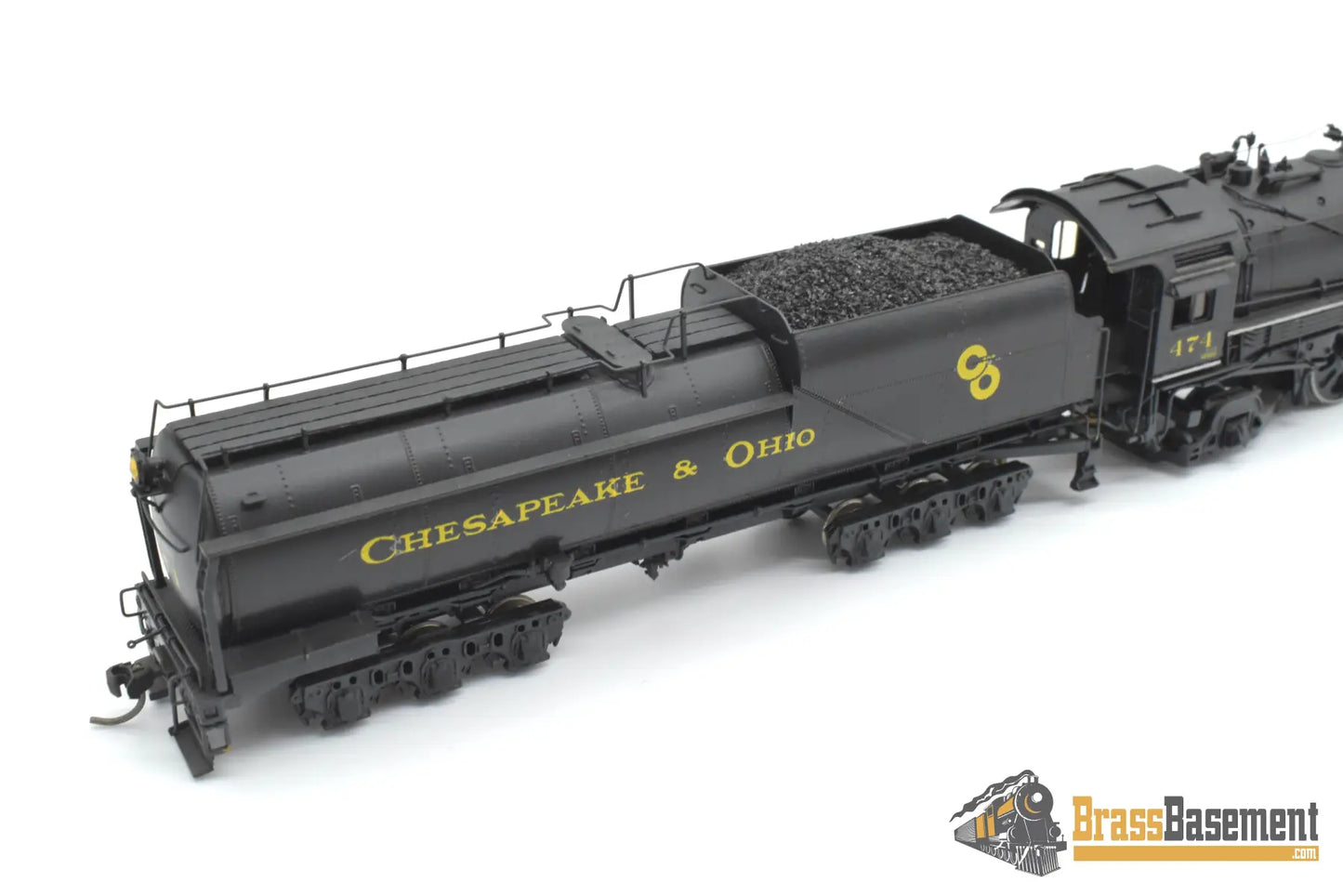 HO Brass - PFM United Crown C&O Chesapeake & Ohio F-17 4-6-2 Pacific #474 - Worthington FWH CP Steam
