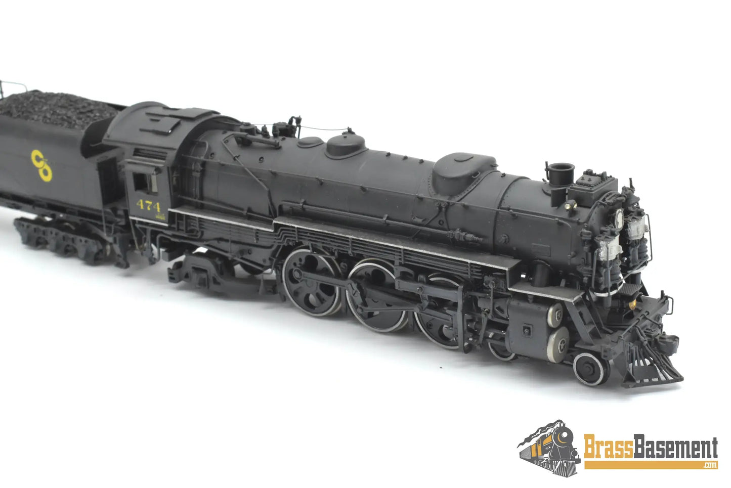 HO Brass - PFM United Crown C&O Chesapeake & Ohio F-17 4-6-2 Pacific #474 - Worthington FWH CP Steam