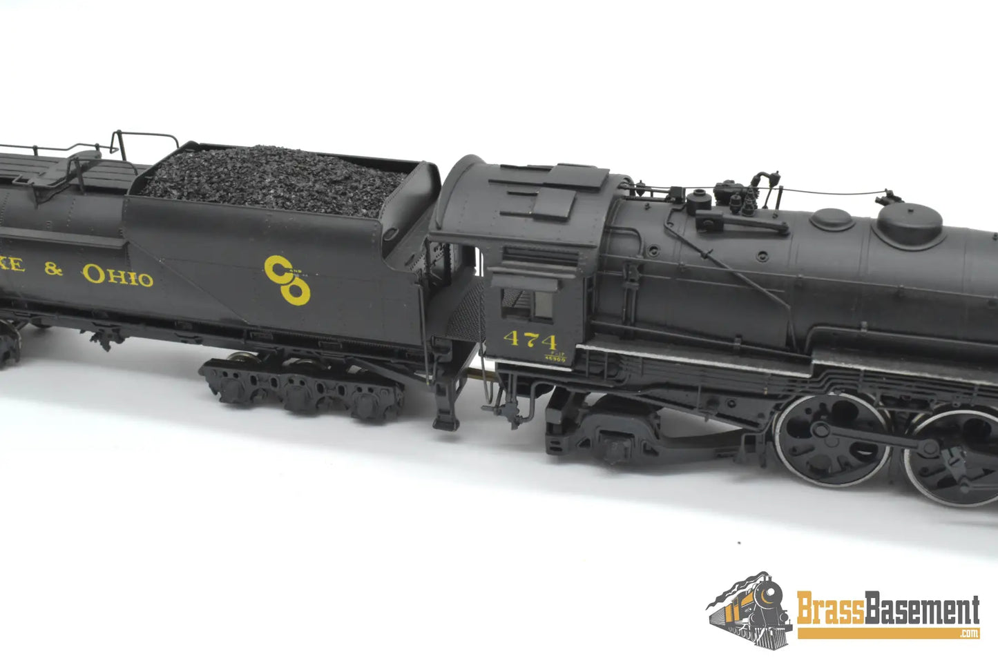 HO Brass - PFM United Crown C&O Chesapeake & Ohio F-17 4-6-2 Pacific #474 - Worthington FWH CP Steam