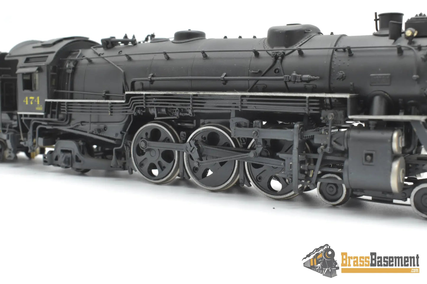 HO Brass - PFM United Crown C&O Chesapeake & Ohio F-17 4-6-2 Pacific #474 - Worthington FWH CP Steam