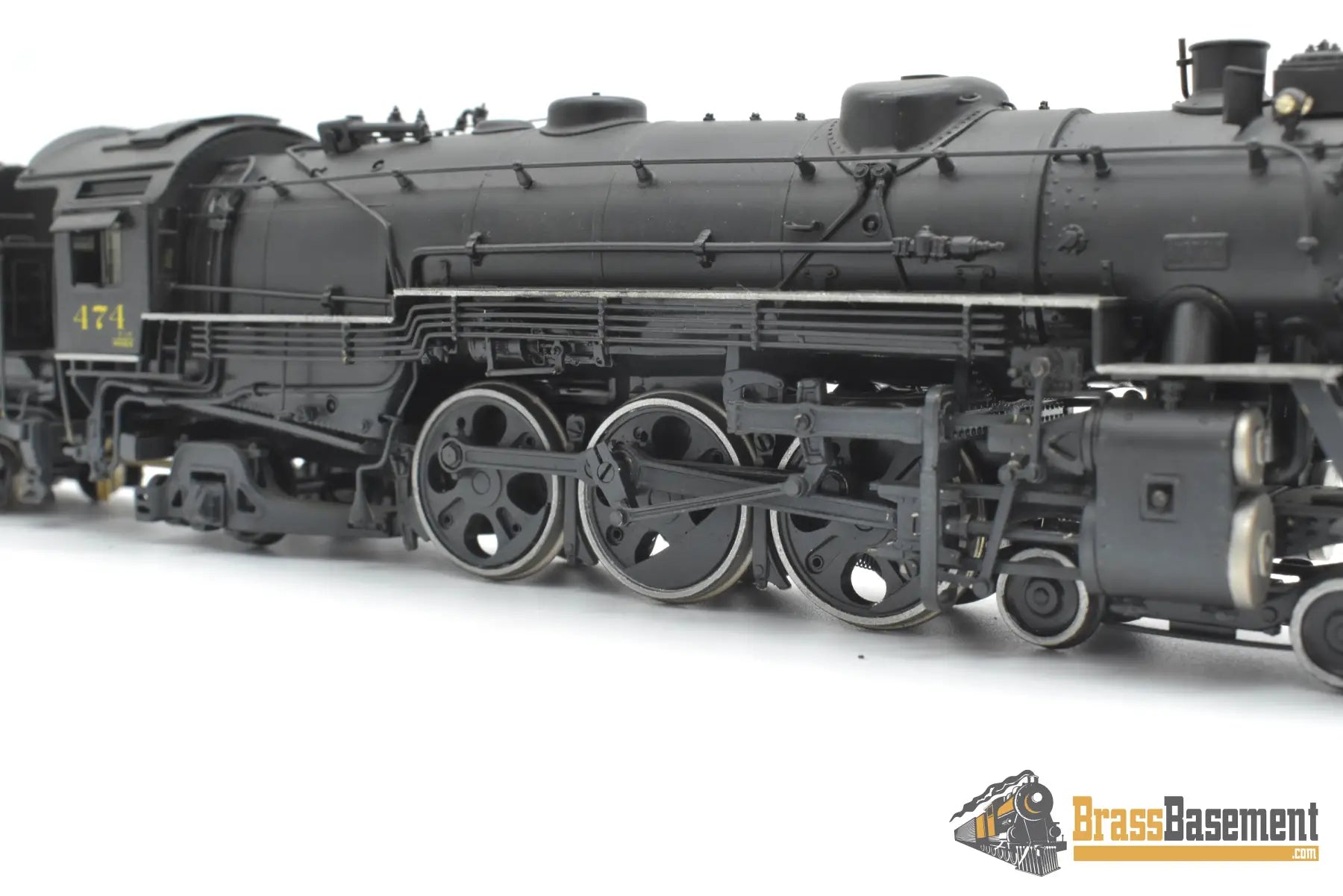 HO Brass - PFM United Crown C&O Chesapeake & Ohio F-17 4-6-2 Pacific #474 - Worthington FWH CP Steam