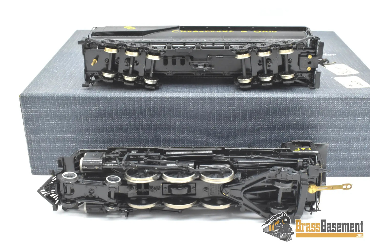 HO Brass - PFM United Crown C&O Chesapeake & Ohio F-17 4-6-2 Pacific #474 - Worthington FWH CP Steam