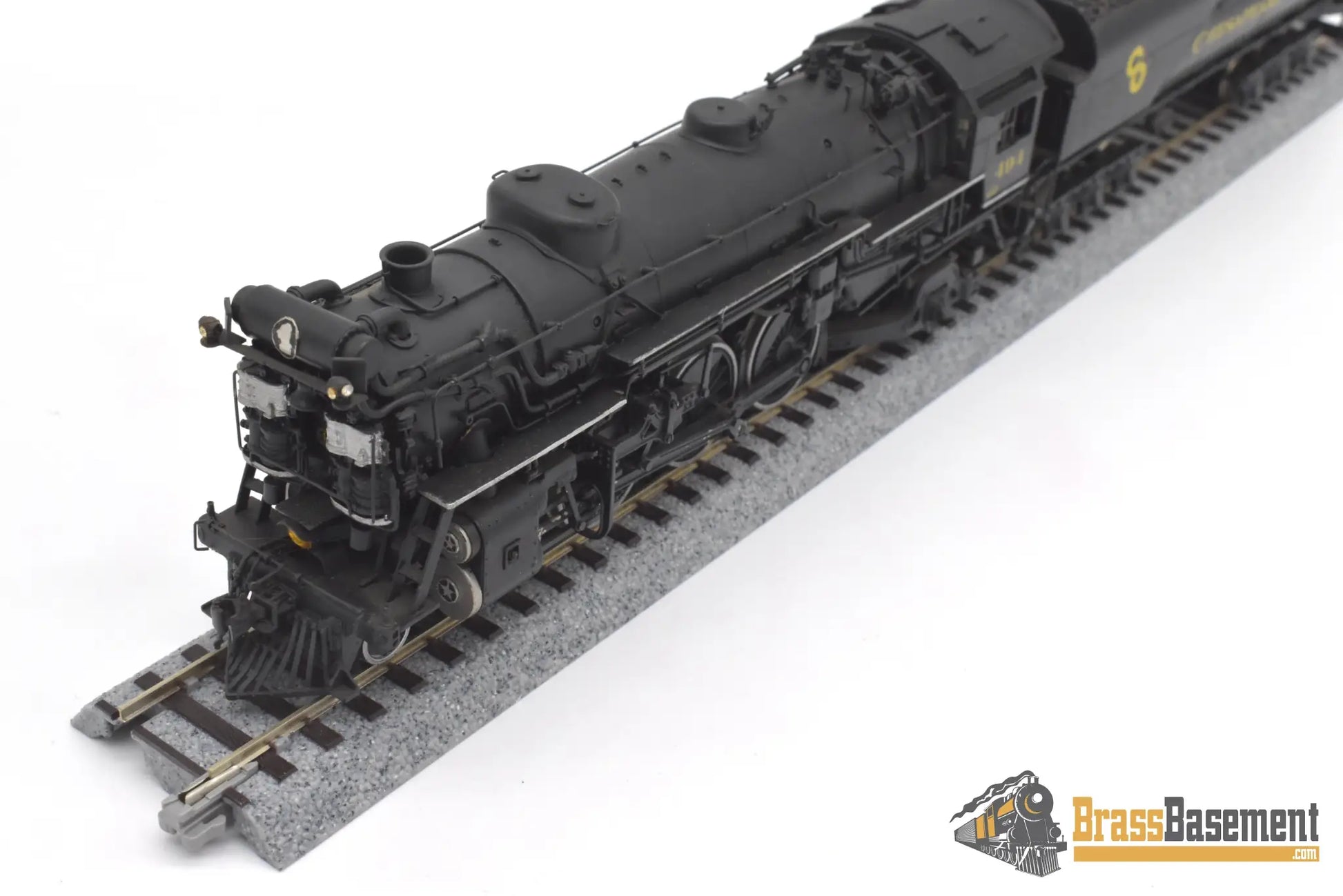 Ho Brass - Pfm United Crown C&O Chesapeake & Ohio F-19 4-6-2 Pacific #494 Elesco Fwh Fp Steam