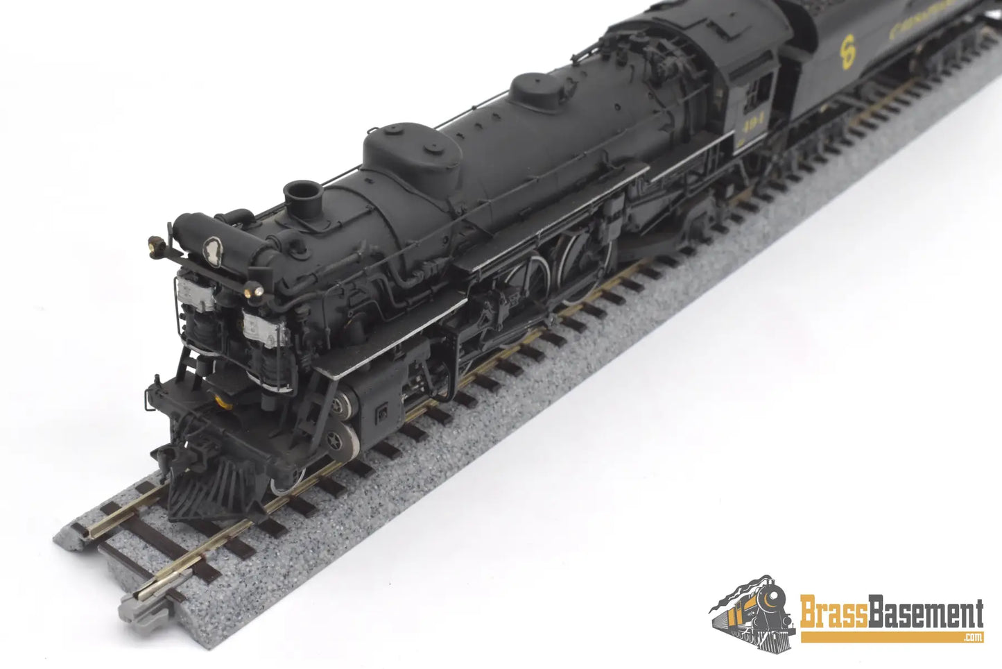 Ho Brass - Pfm United Crown C&O Chesapeake & Ohio F-19 4-6-2 Pacific #494 Elesco Fwh Fp Steam