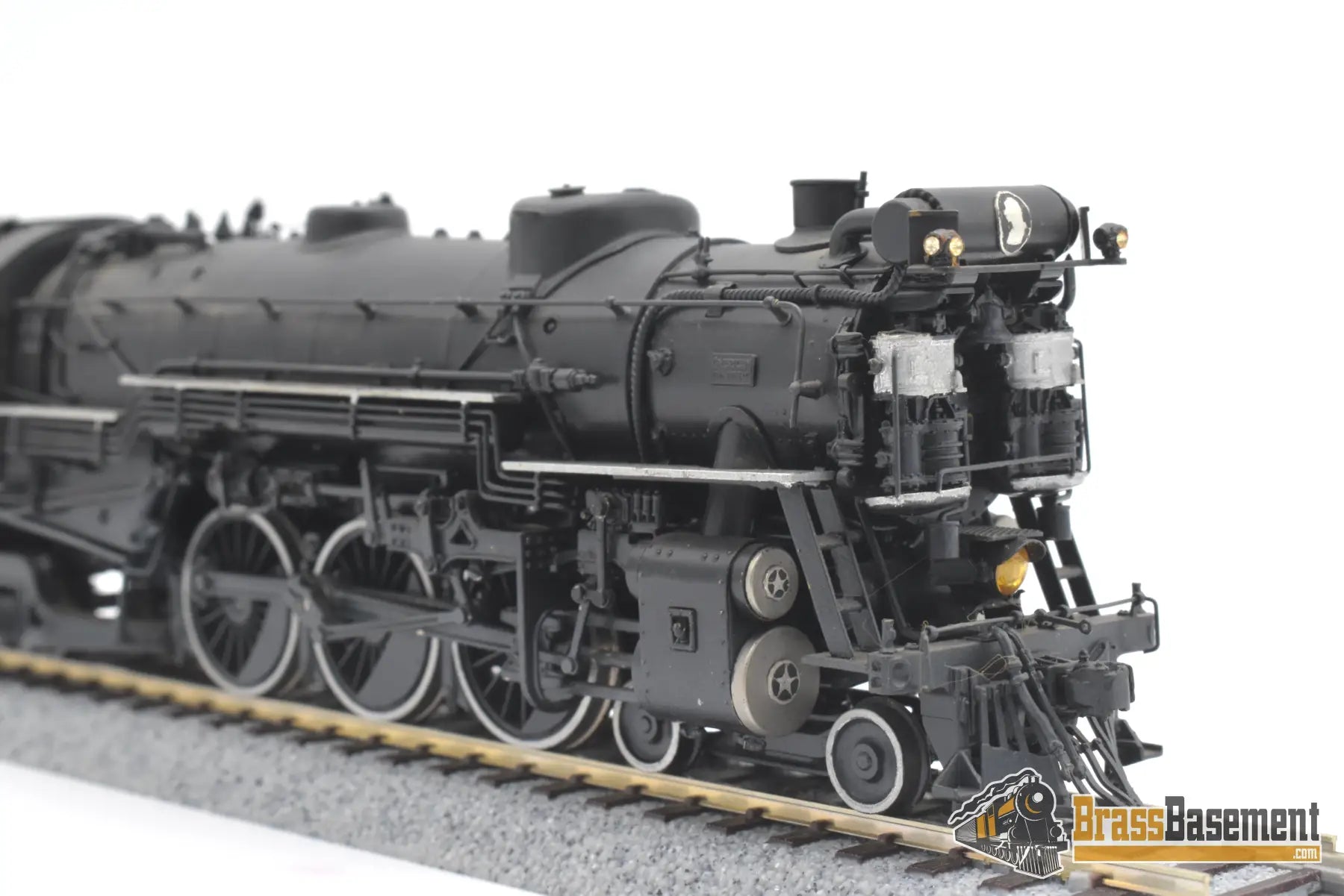 Ho Brass - Pfm United Crown C&O Chesapeake & Ohio F-19 4-6-2 Pacific #494 Elesco Fwh Fp Steam