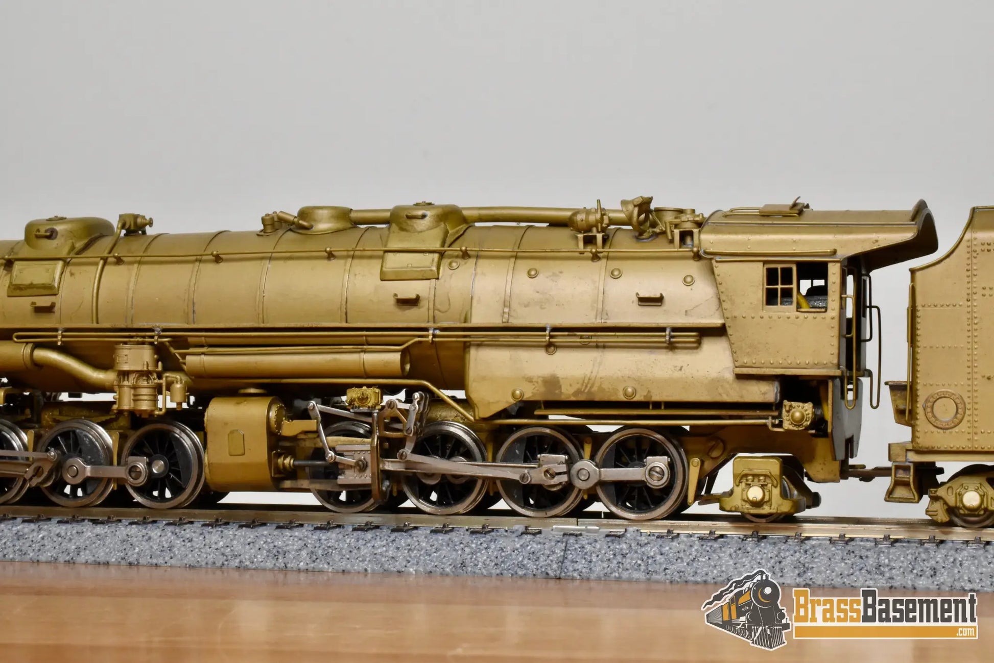 HO Brass – PFM United Crown Norfolk & Western N&W Class Y6b 2-8-8-2 – Unpainted – 1959 RUN Steam